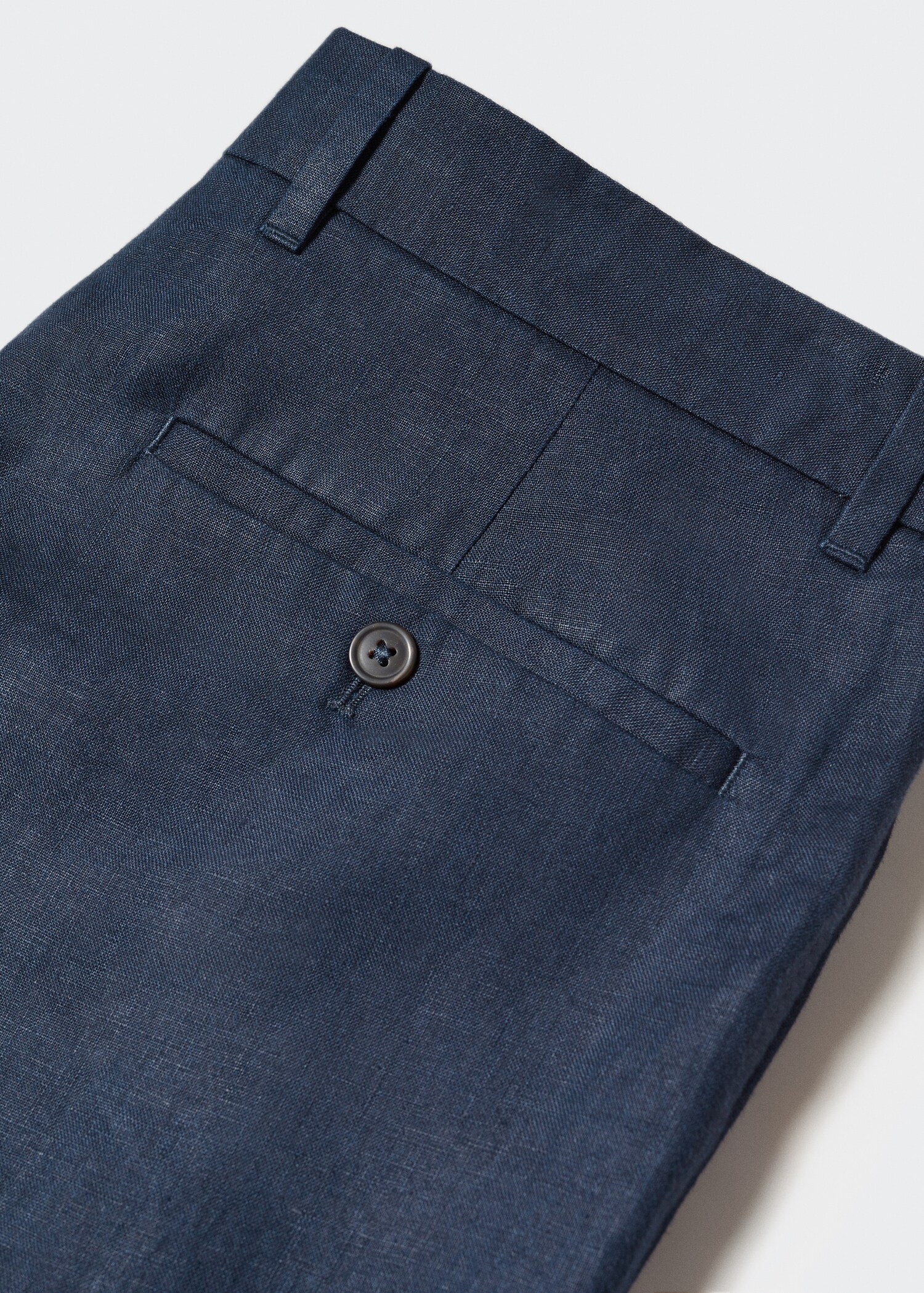100% linen shorts - Details of the article 8