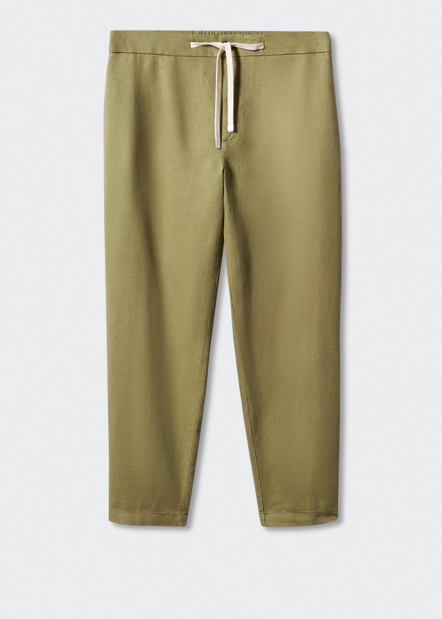 Slim-fit trousers with drawstring  - Article without model