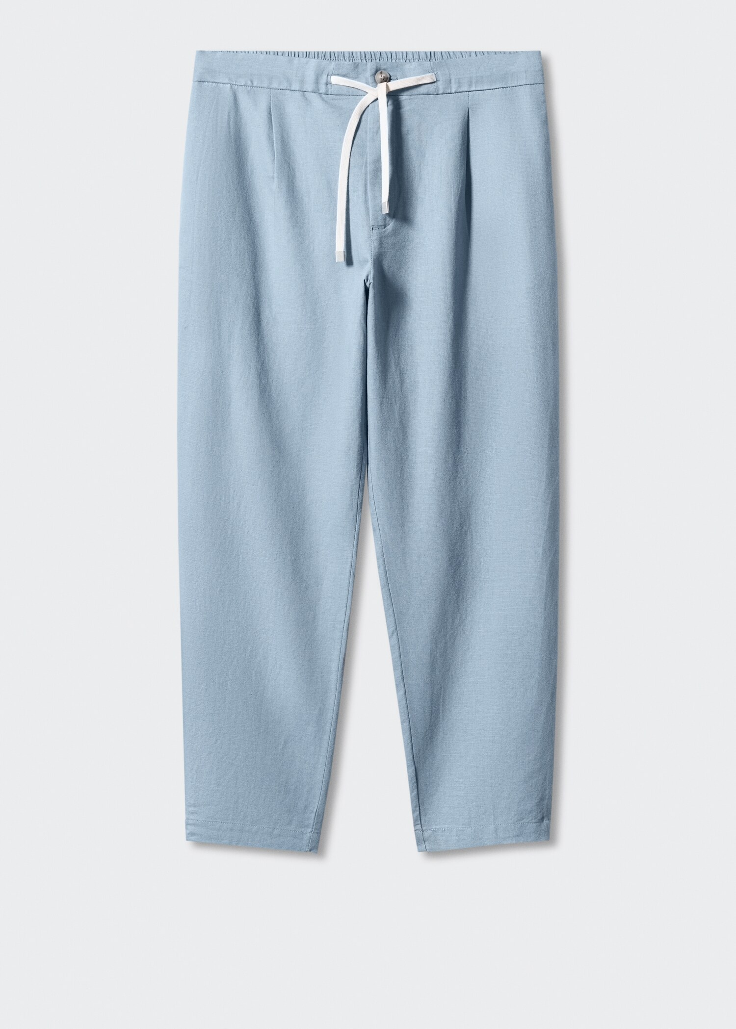 Slim-fit trousers with drawstring  - Article without model