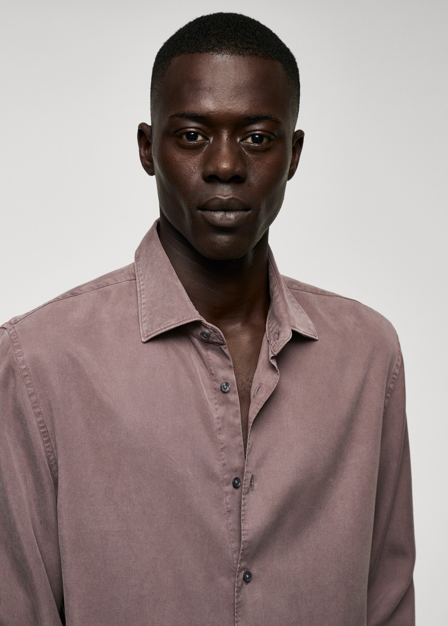 Lyocell fluid shirt - Details of the article 1