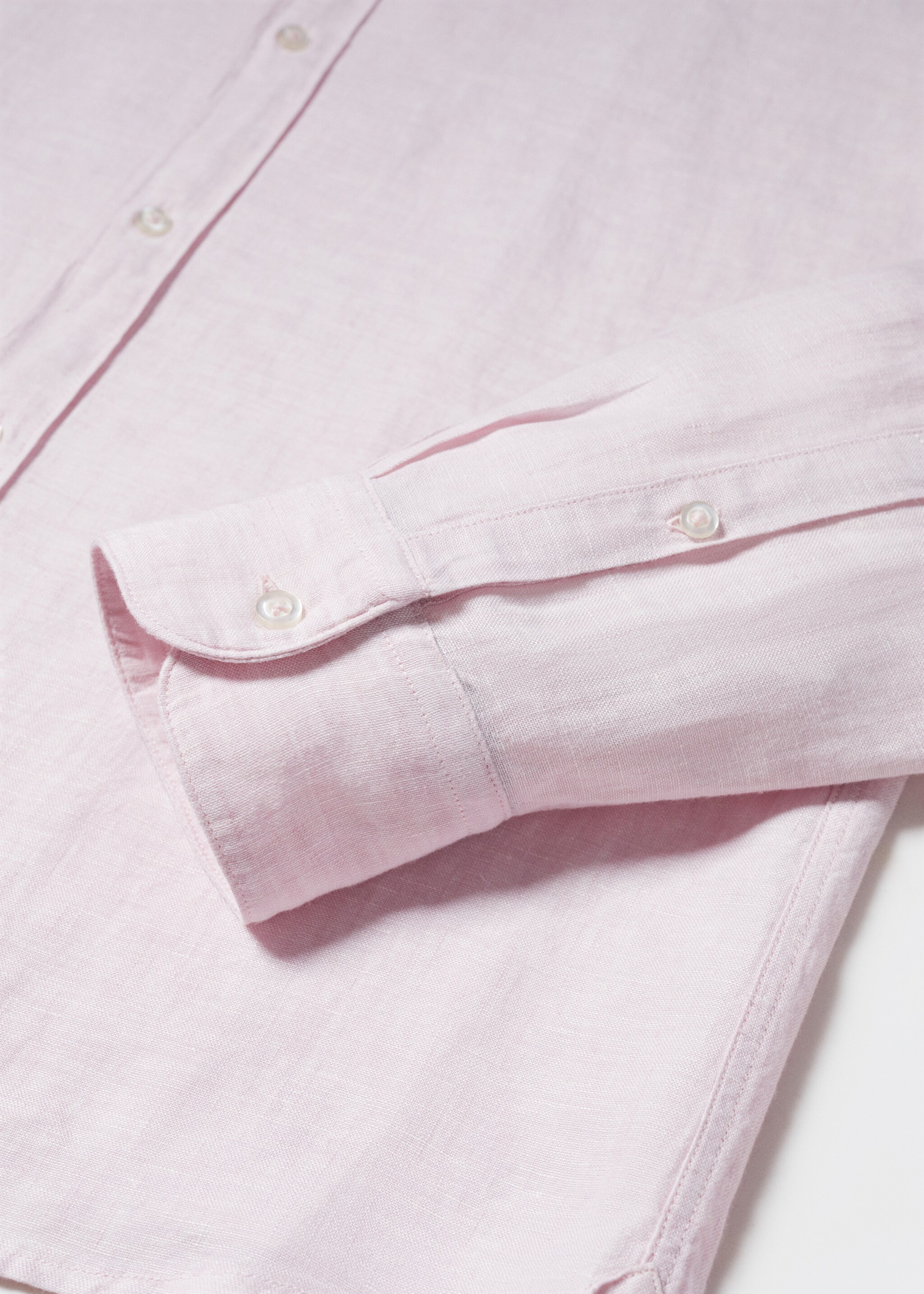 Camisa 100% lino cuello mao - Detalle del artículo 8