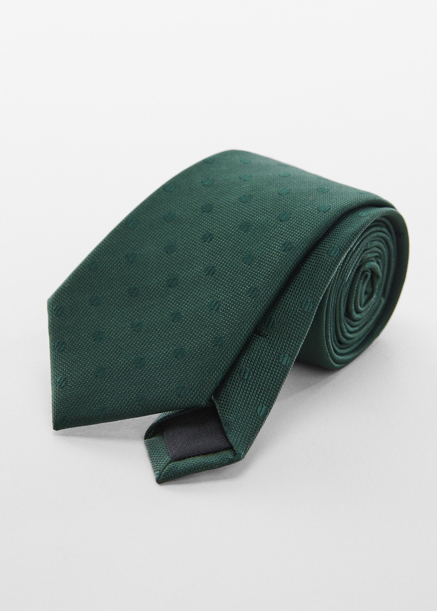 Corbata micro estampado - Plano medio
