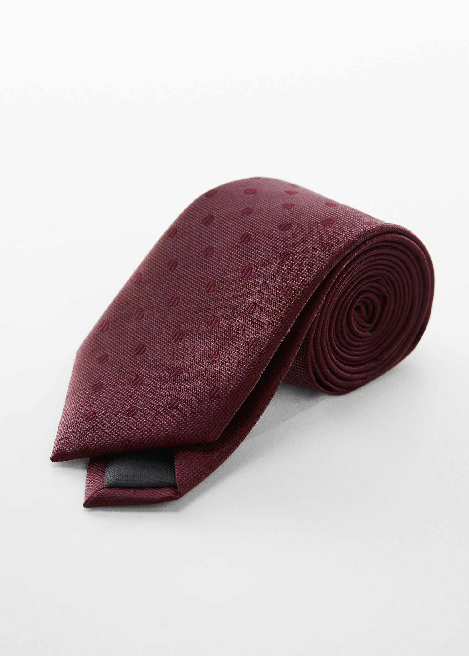 Corbata micro estampado - Plano medio