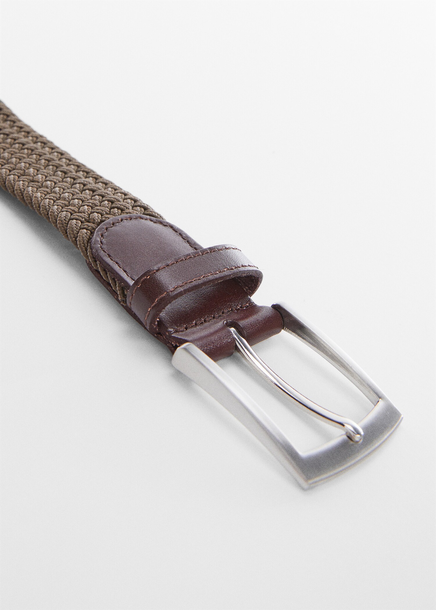 Braided elastic belt - Medium plane