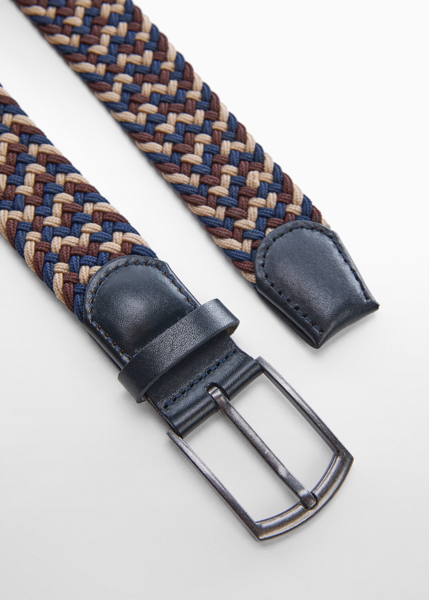 Braided elastic coloured belt - Details of the article 1