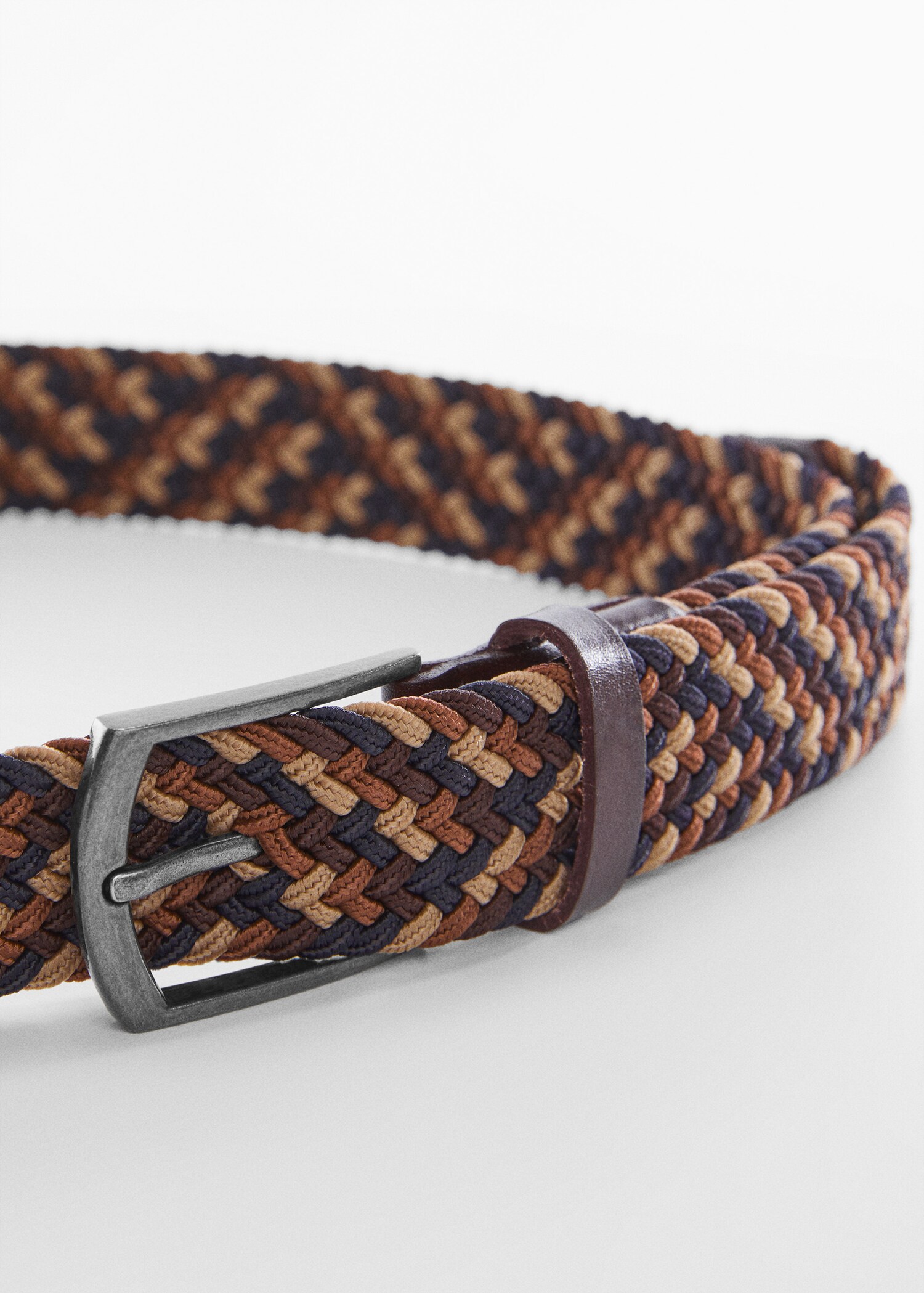 Braided elastic coloured belt - Details of the article 1