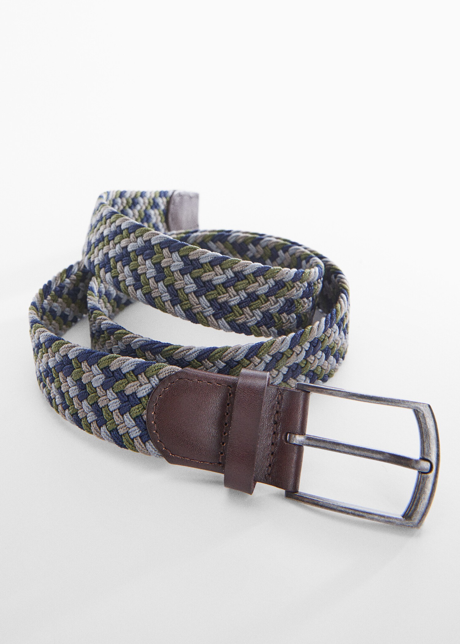 Braided elastic coloured belt - Details of the article 1