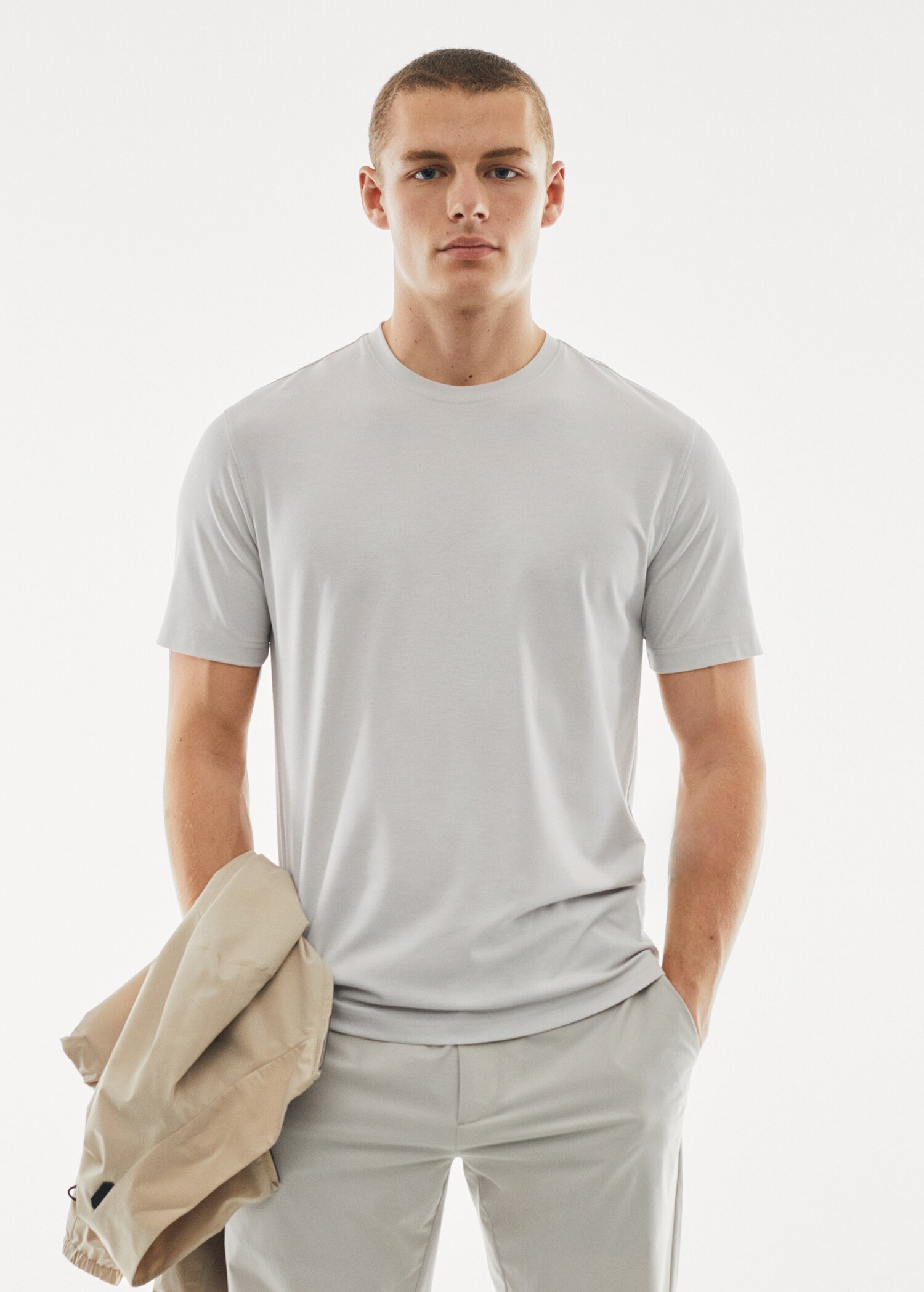 Camiseta técnica secado rápido - Plano medio