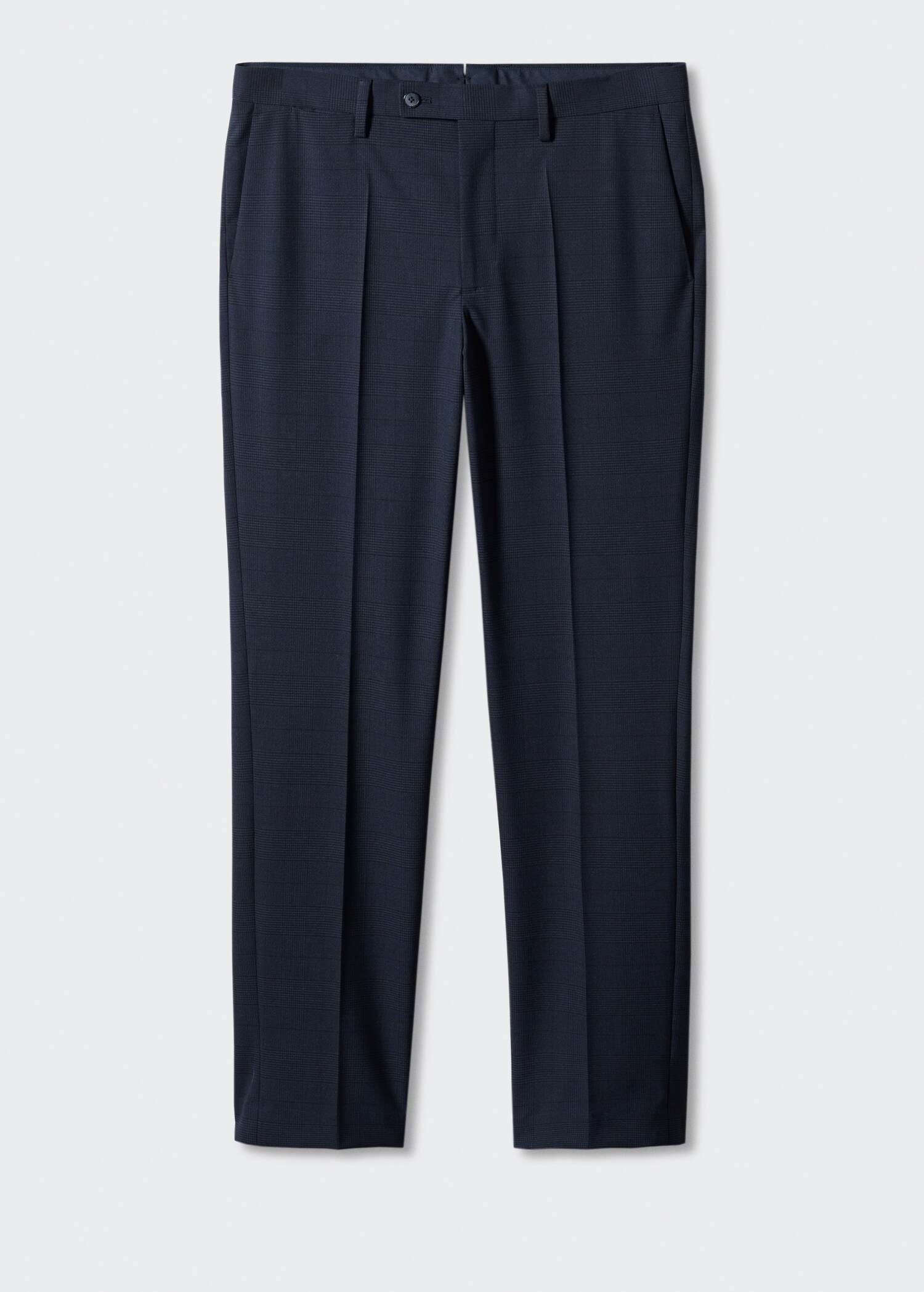 Pantaloni completo stampati slim-fit tessuto stretch - Articolo senza modello