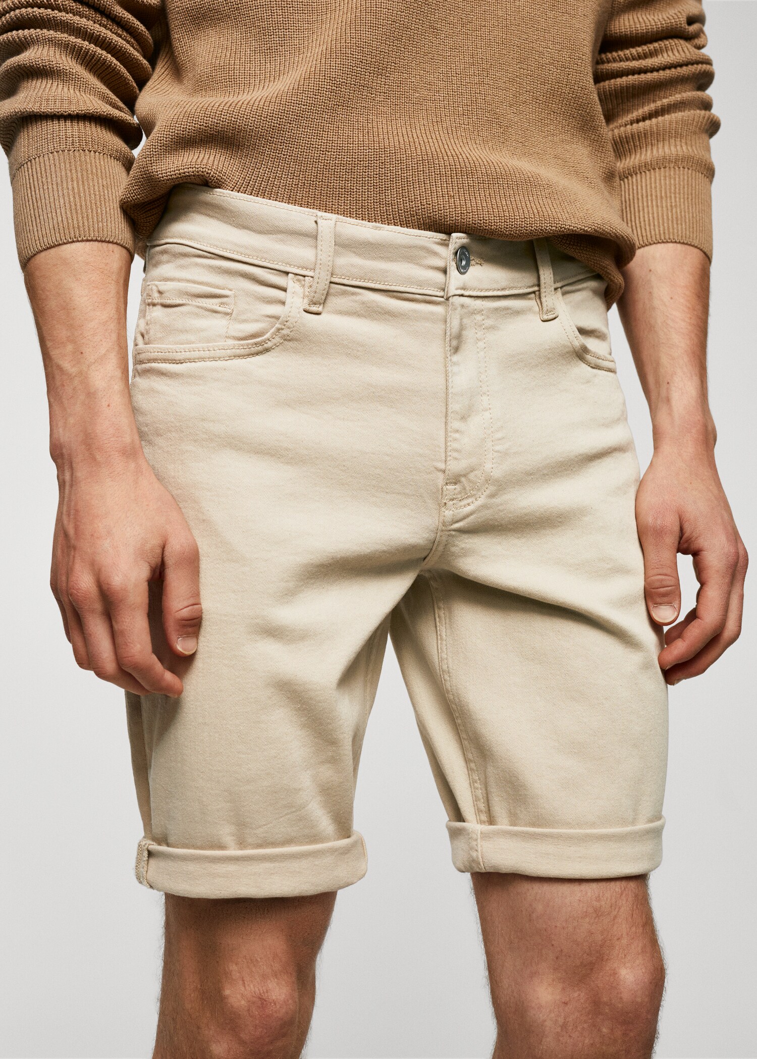 Bermuda denim slim fit - Dettaglio dell'articolo 1