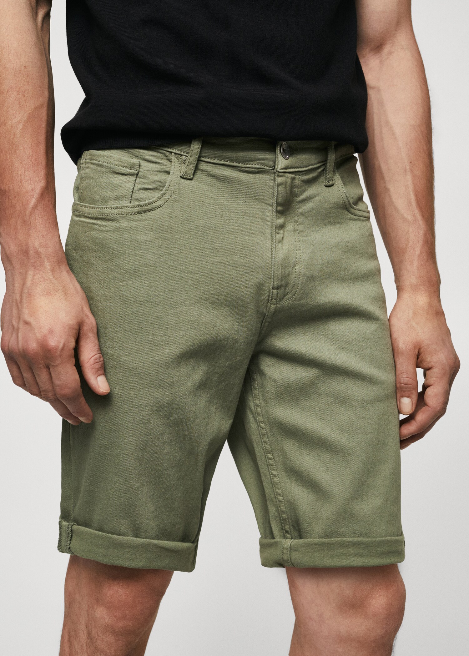 Bermuda denim slim fit - Dettaglio dell'articolo 1
