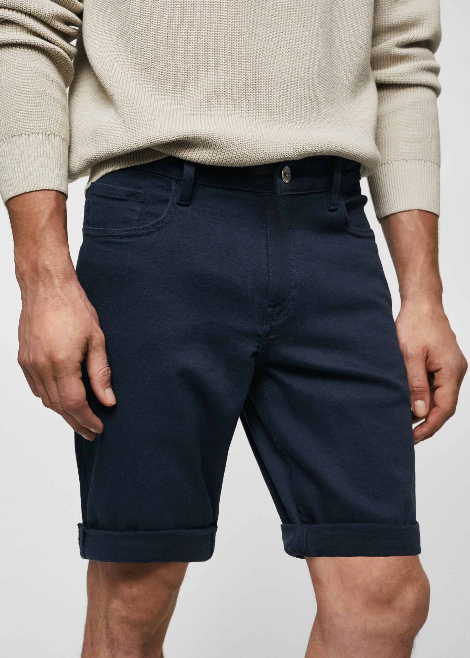 Bermuda denim slim fit - Dettaglio dell'articolo 1
