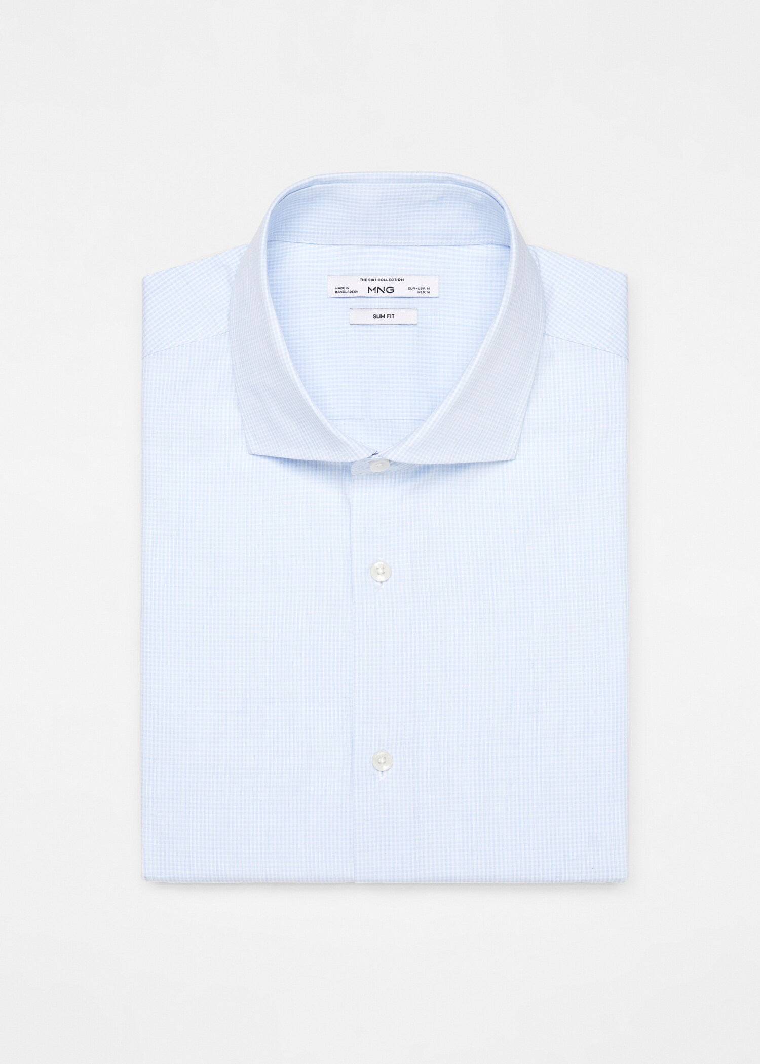 Chemise costume slim-fit twill micro-imprimé - Détail de l'article 8