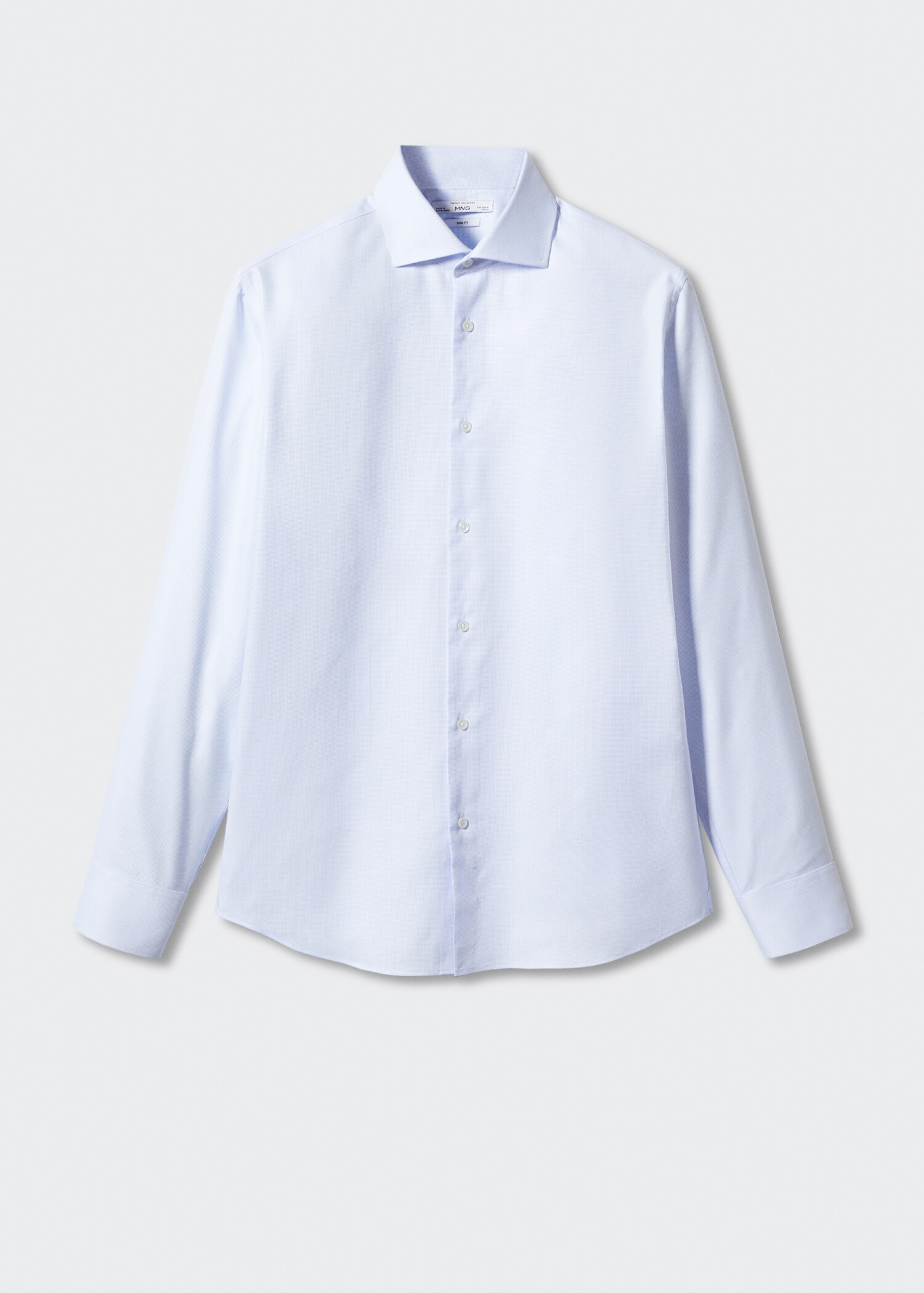 Chemise costume slim fit structurée - Article sans modèle