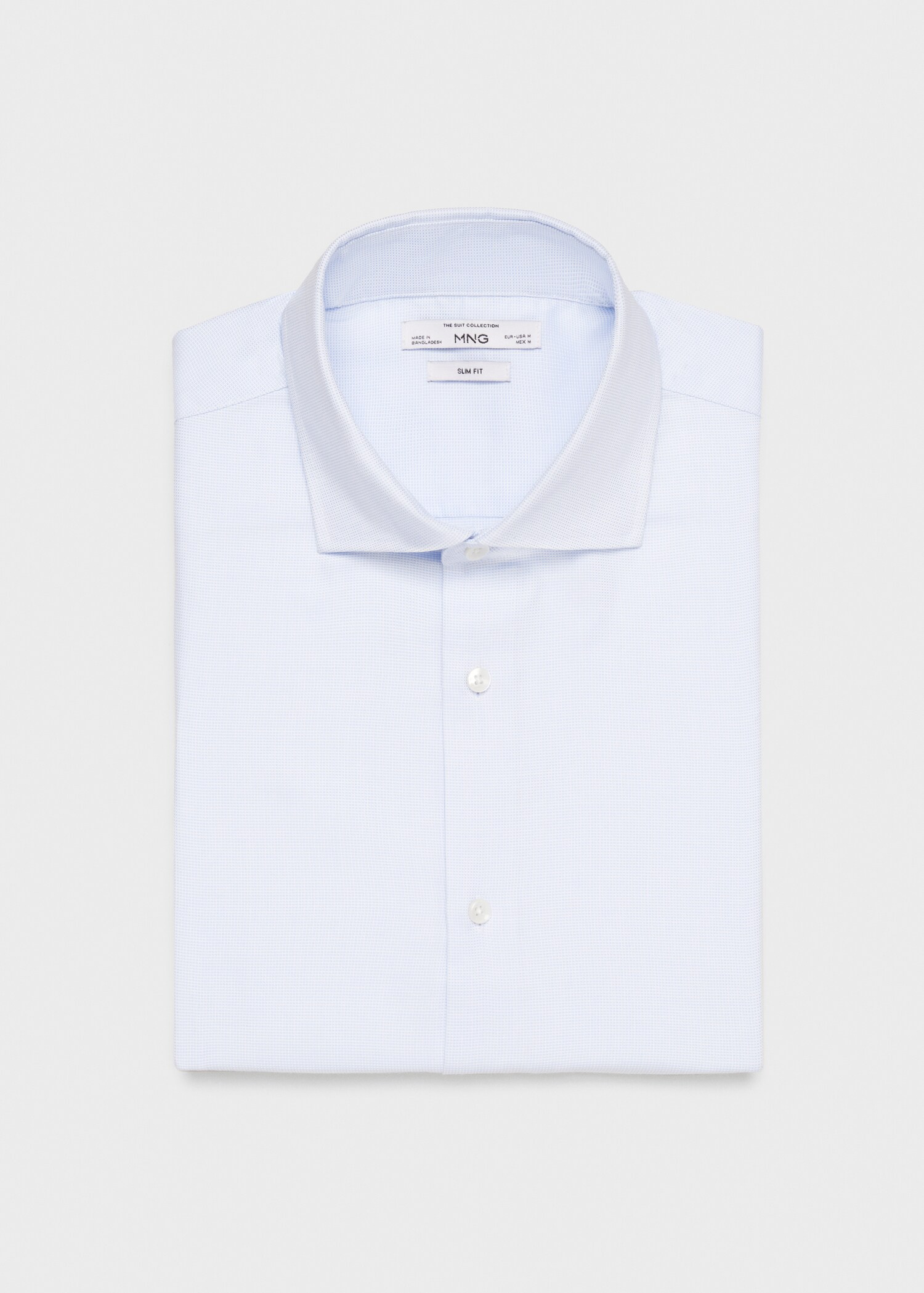 Chemise costume slim fit structurée - Détail de l'article 8