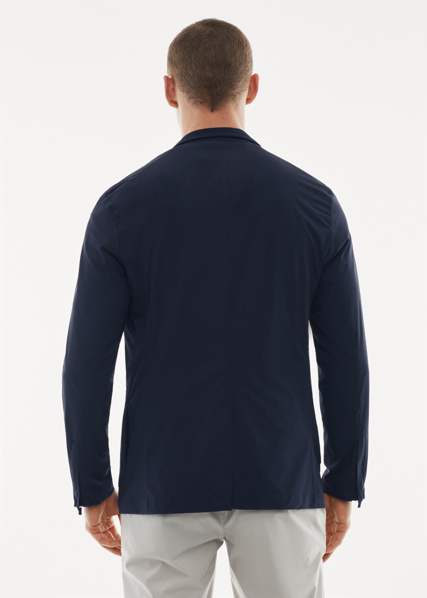 Americana ligera water-repellent - Reverso del artículo