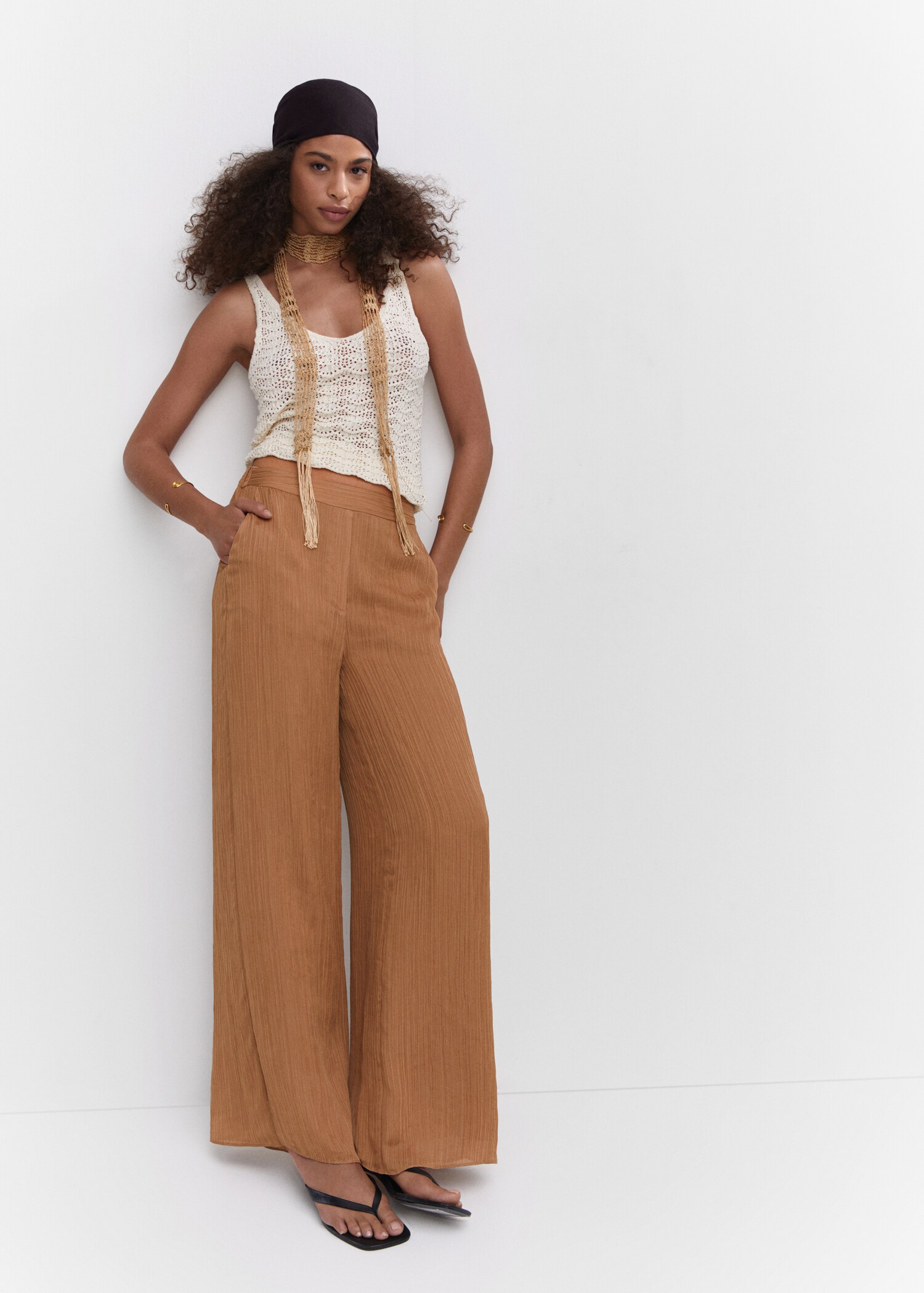 Pantalon wideleg plissé - Détail de l'article 2