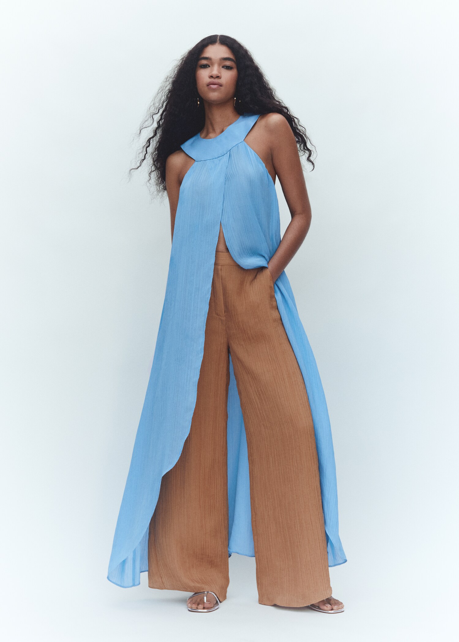 Robe plissée emmanchures américaines - Détail de l'article 6