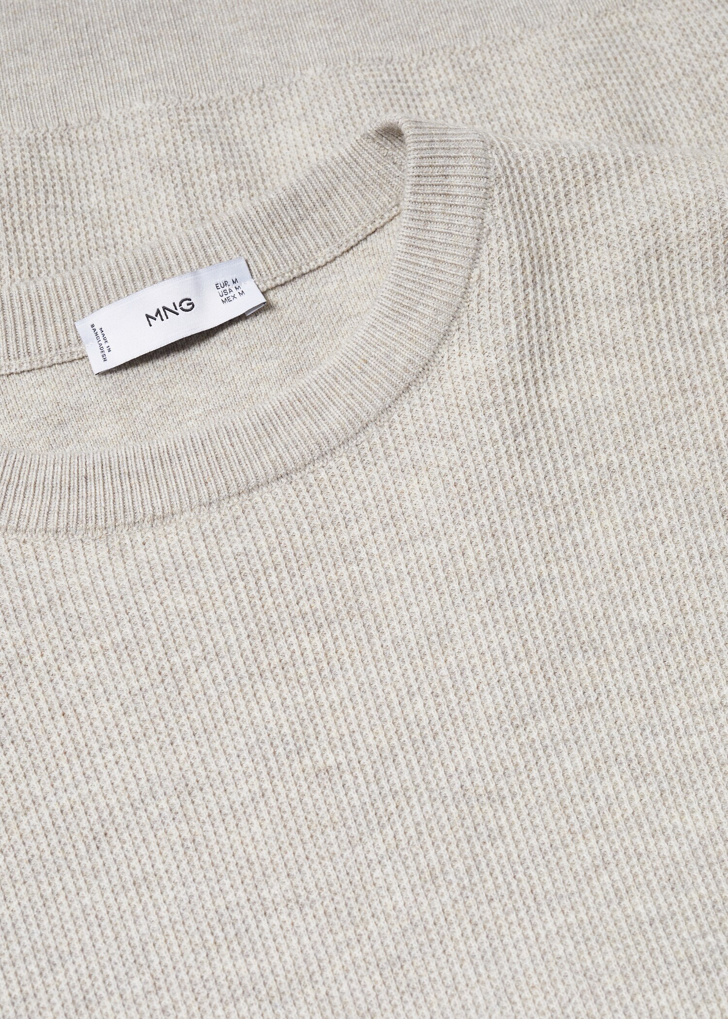 Pull-over coton structuré - Détail de l'article 8