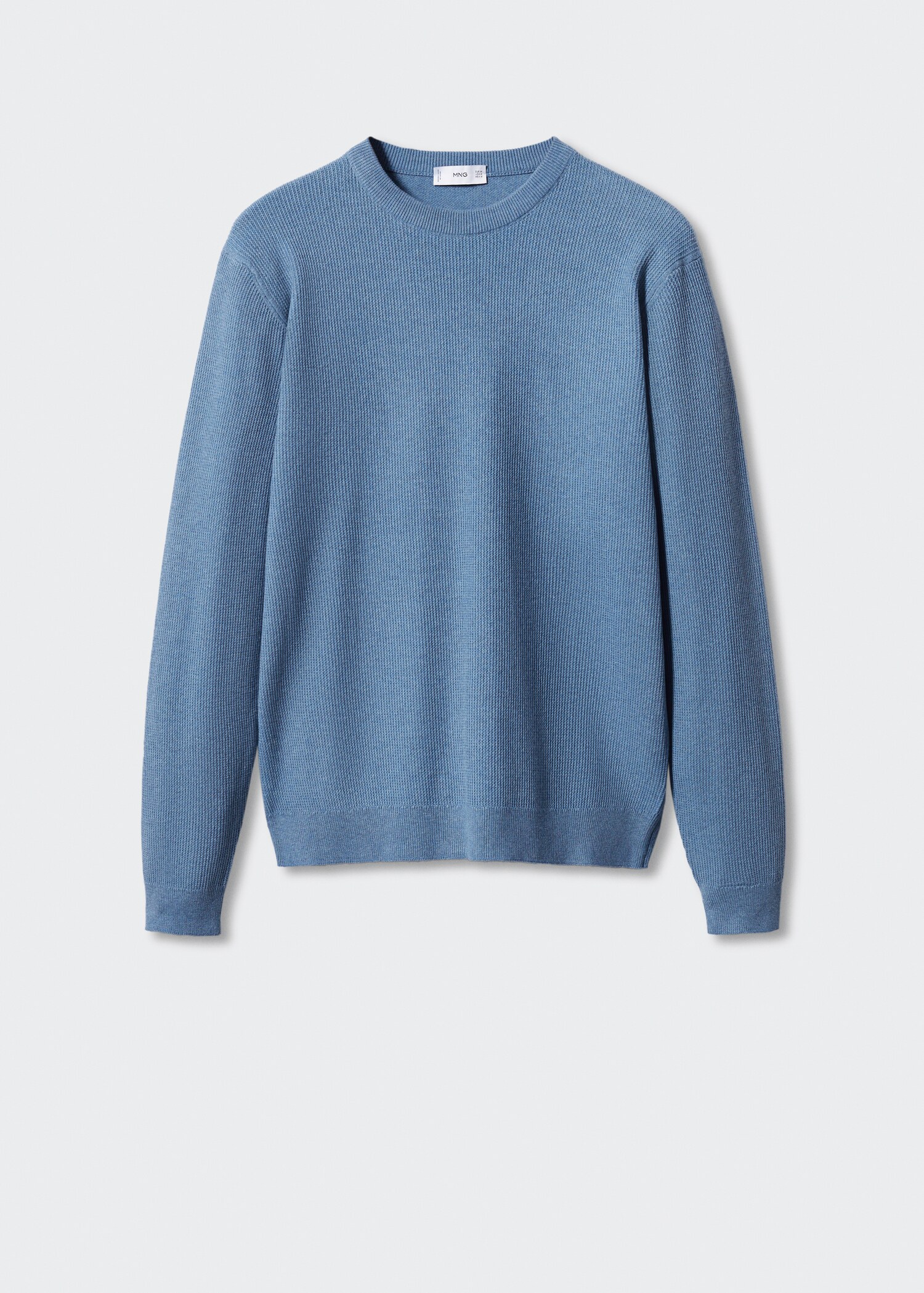 Pull-over coton structuré - Article sans modèle
