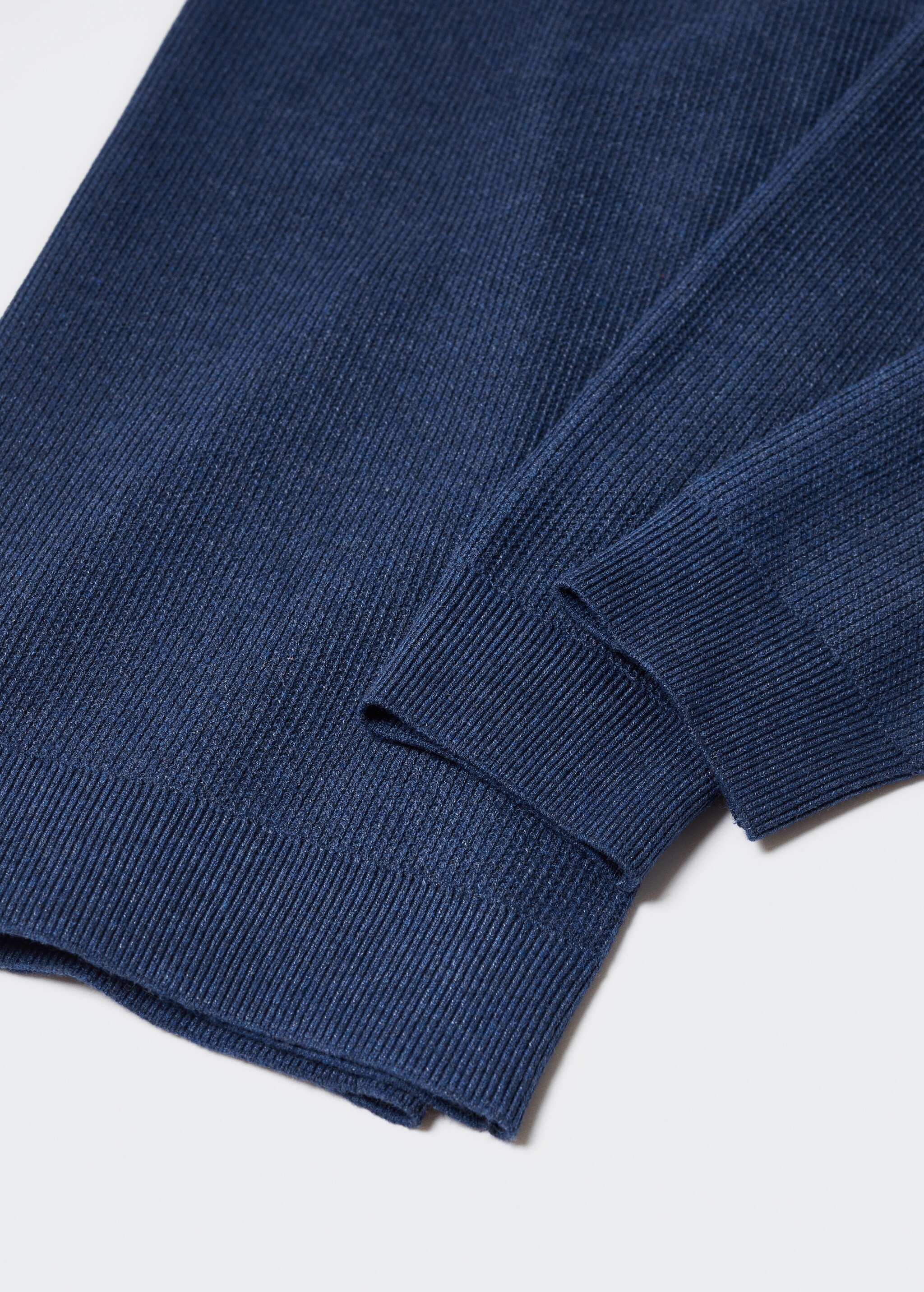 Structured cotton sweater - Details of the article 8
