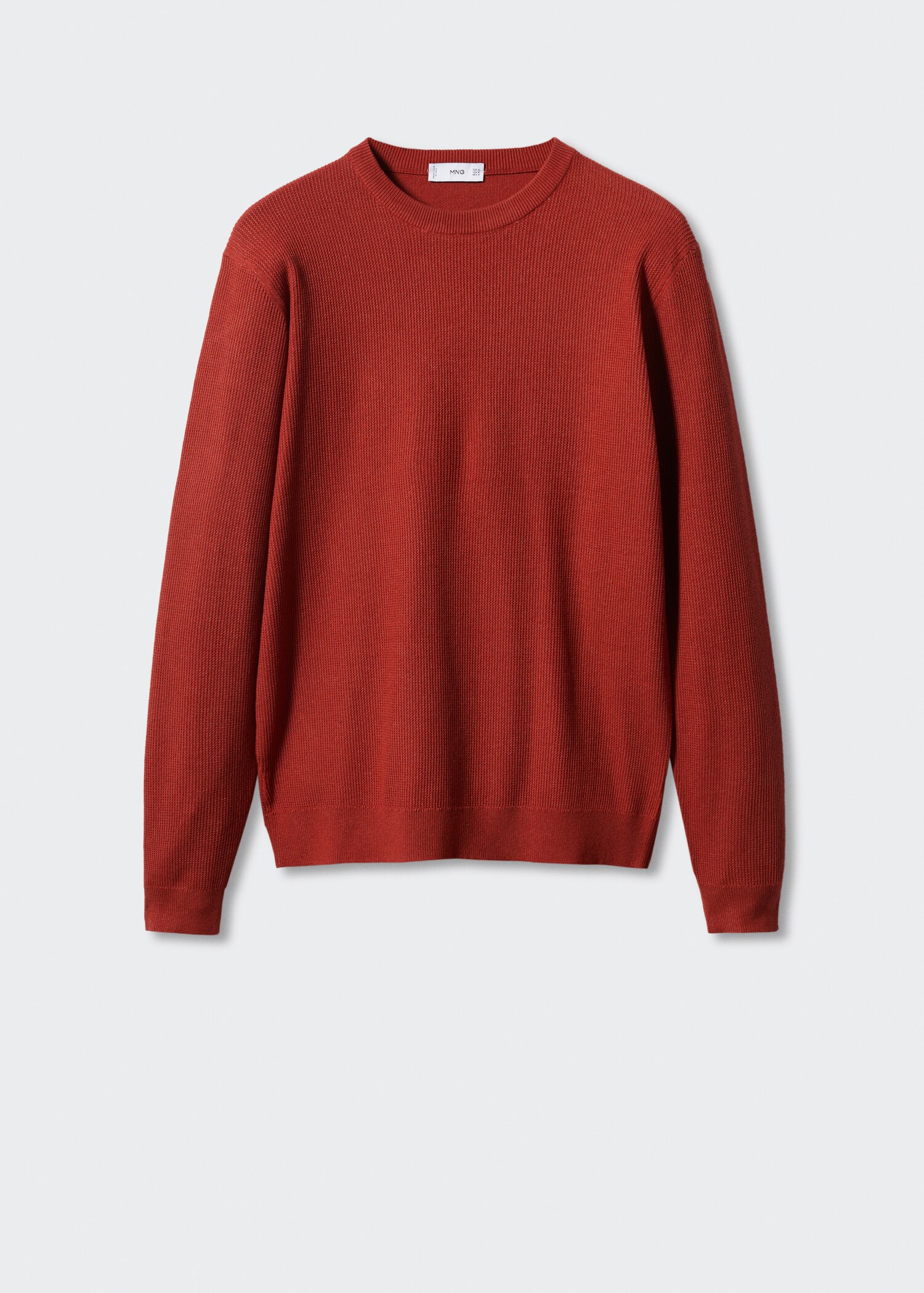 Pull-over coton structuré - Article sans modèle