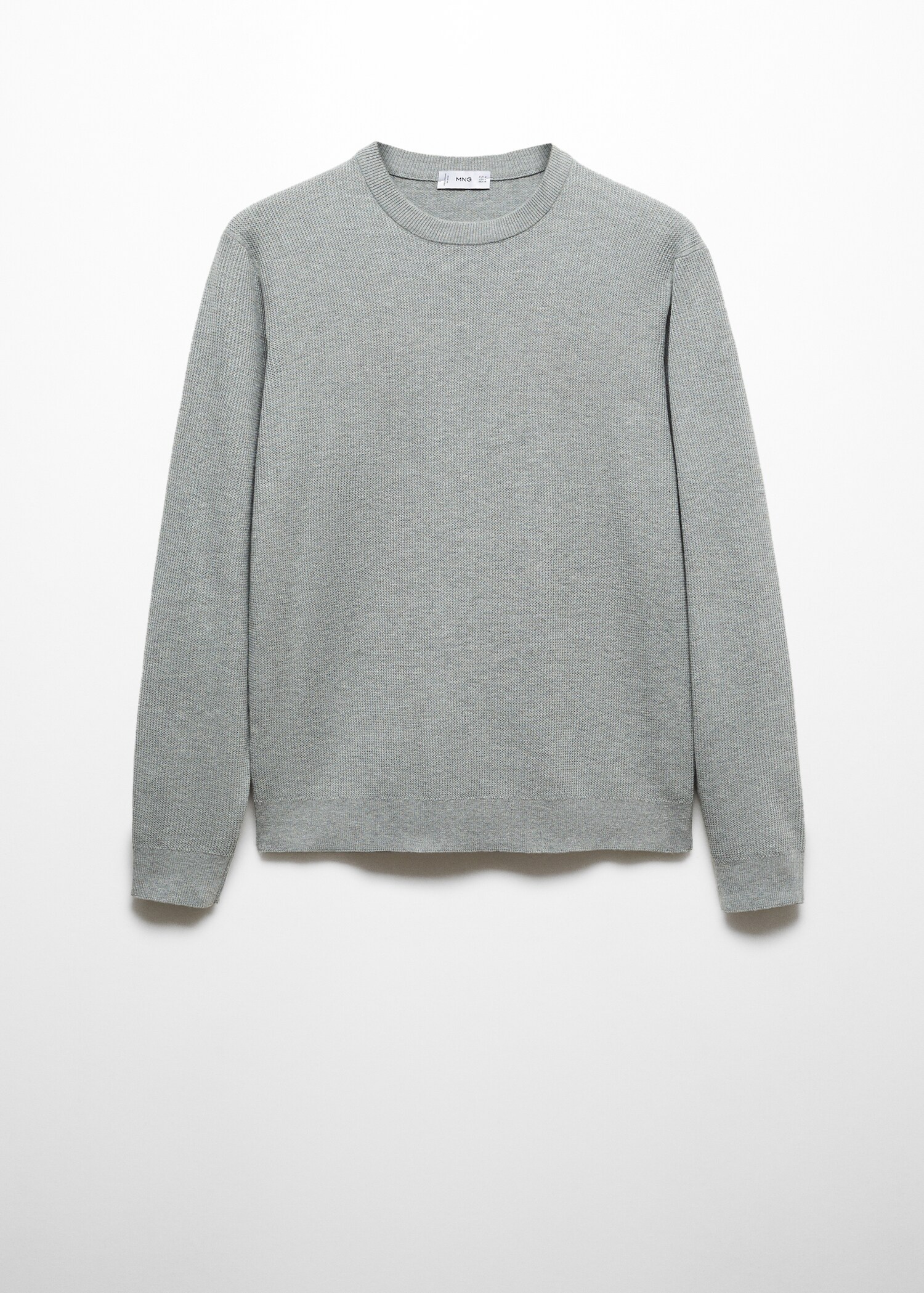 Pull-over coton structuré - Article sans modèle