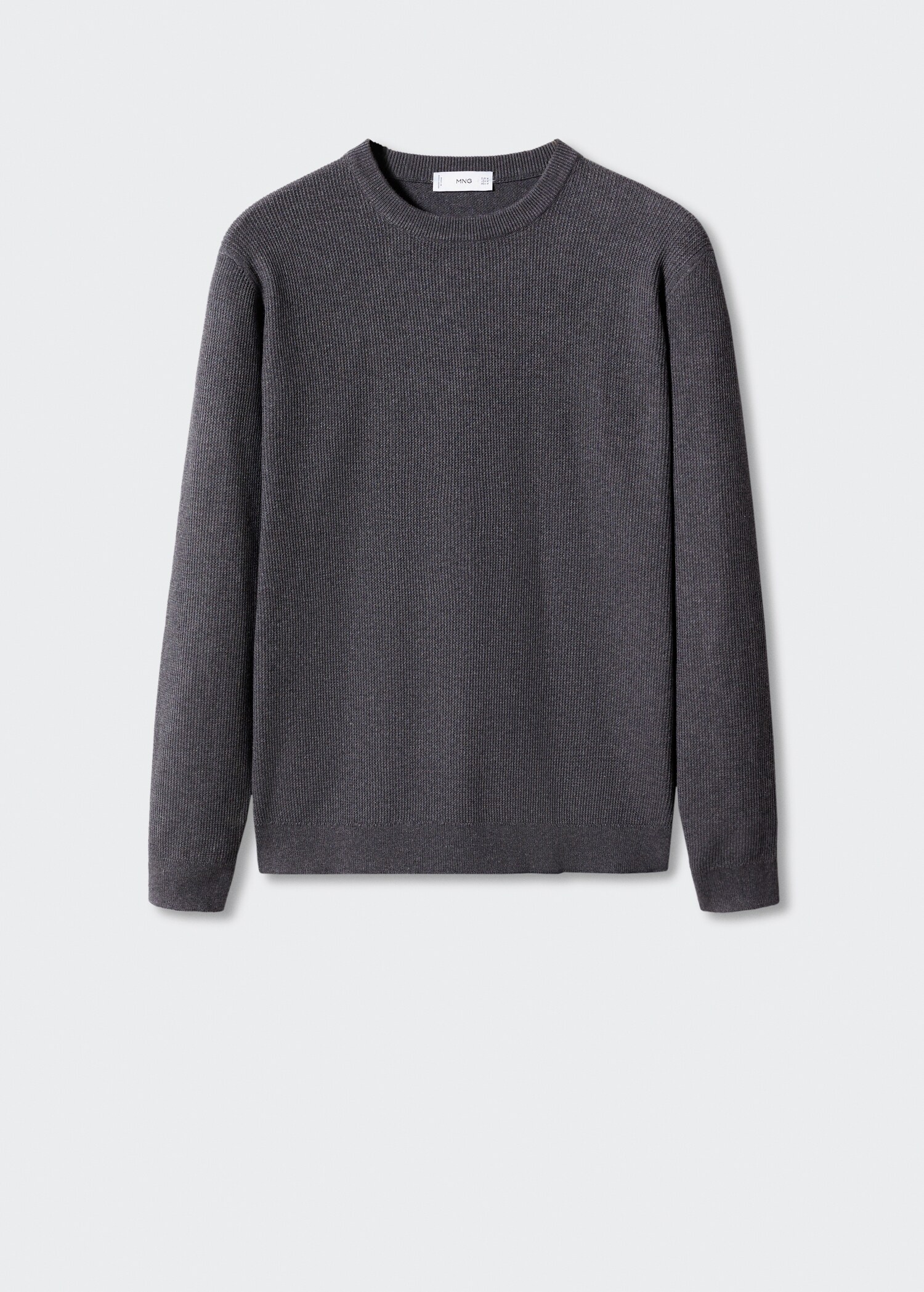 Pull-over coton structuré - Article sans modèle