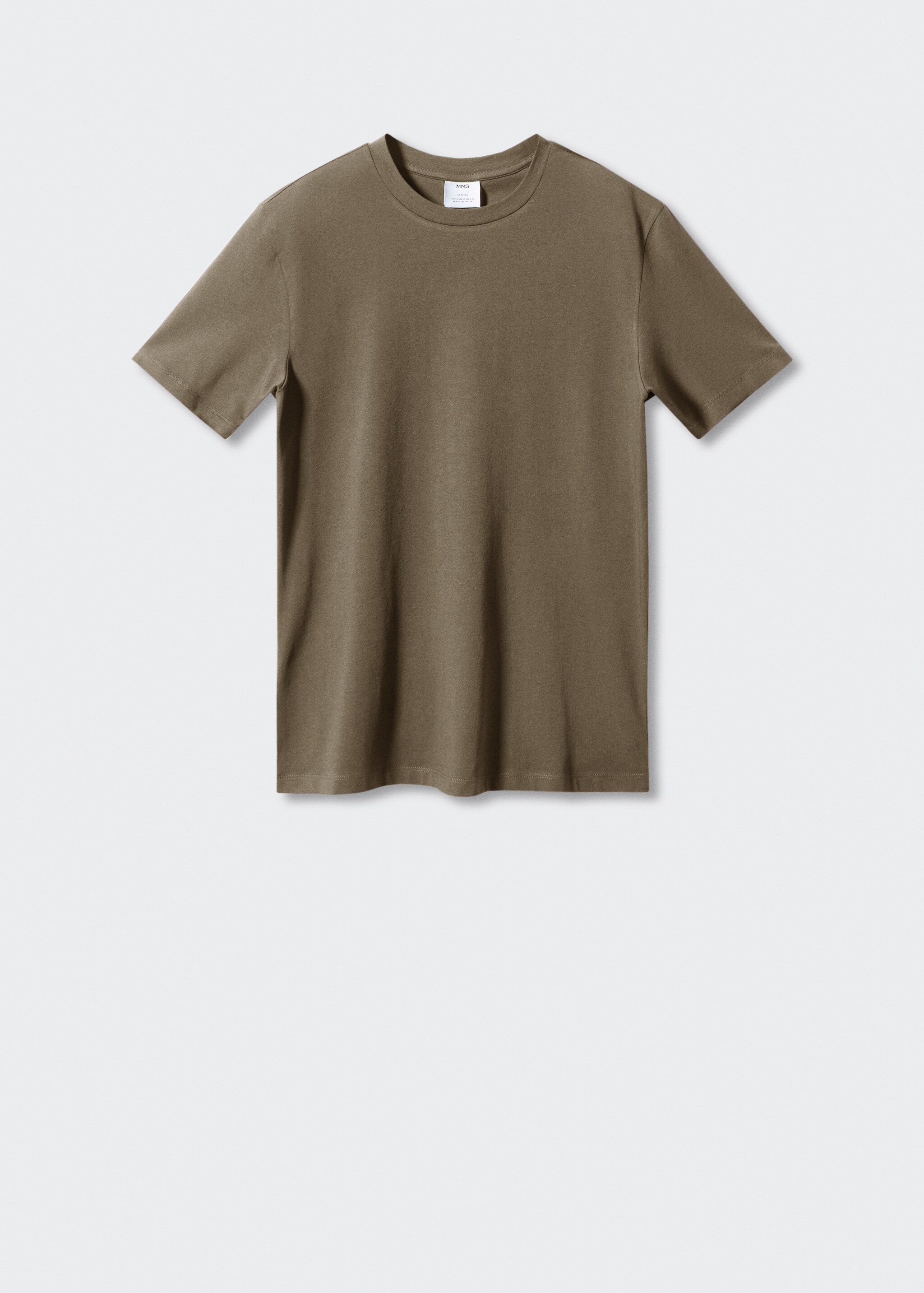 Bawełniana koszulka stretch - Artykuł bez modela/modelki
