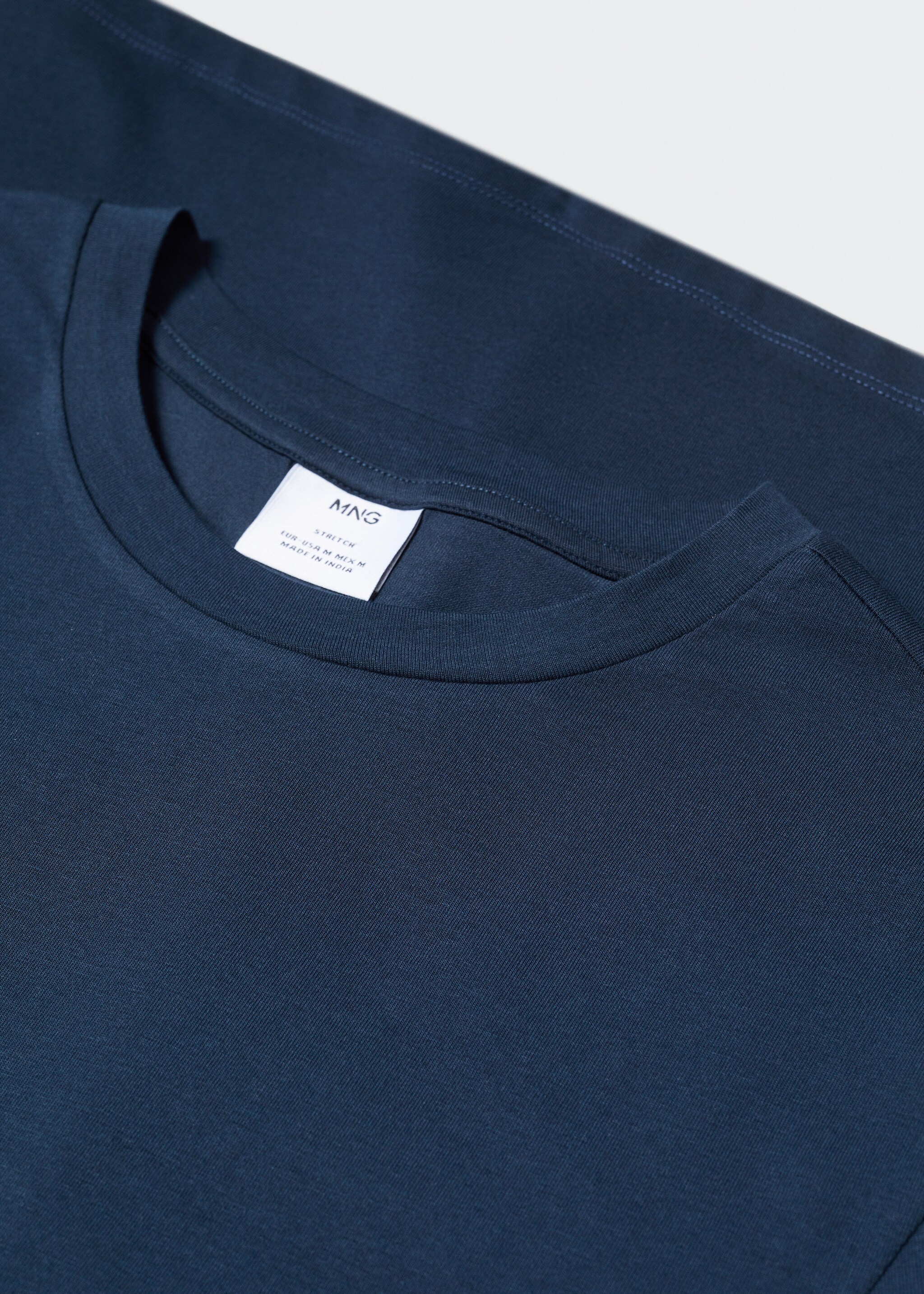 Stretch cotton T-shirt - Details of the article 8