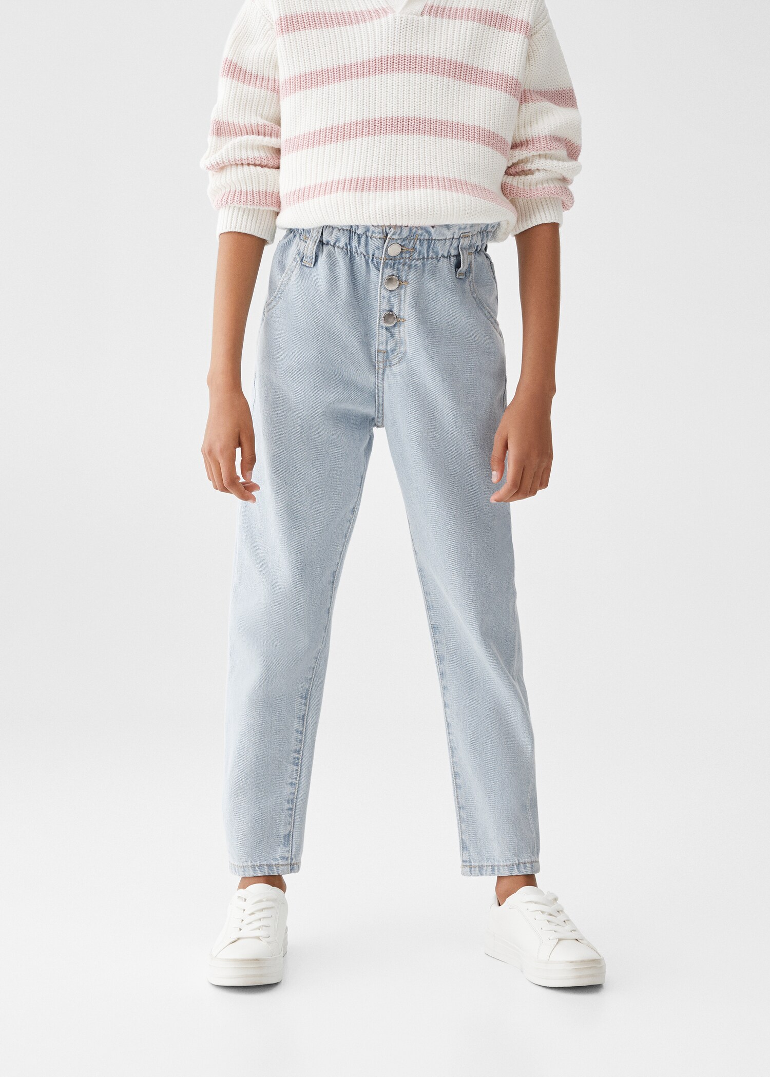 Jeans paperbag - Plano medio