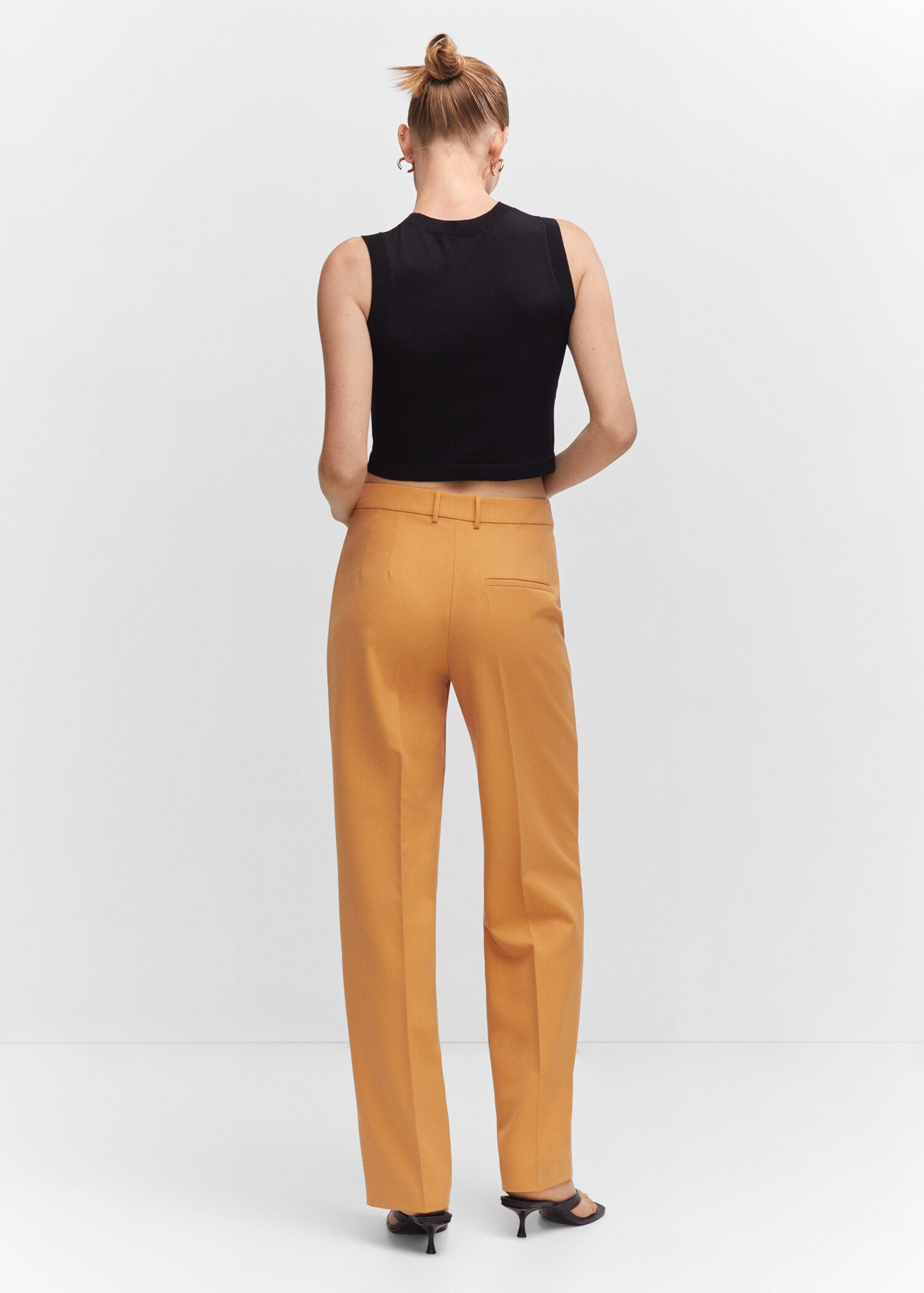 Pantaloni diritti pinces - Retro dell'articolo