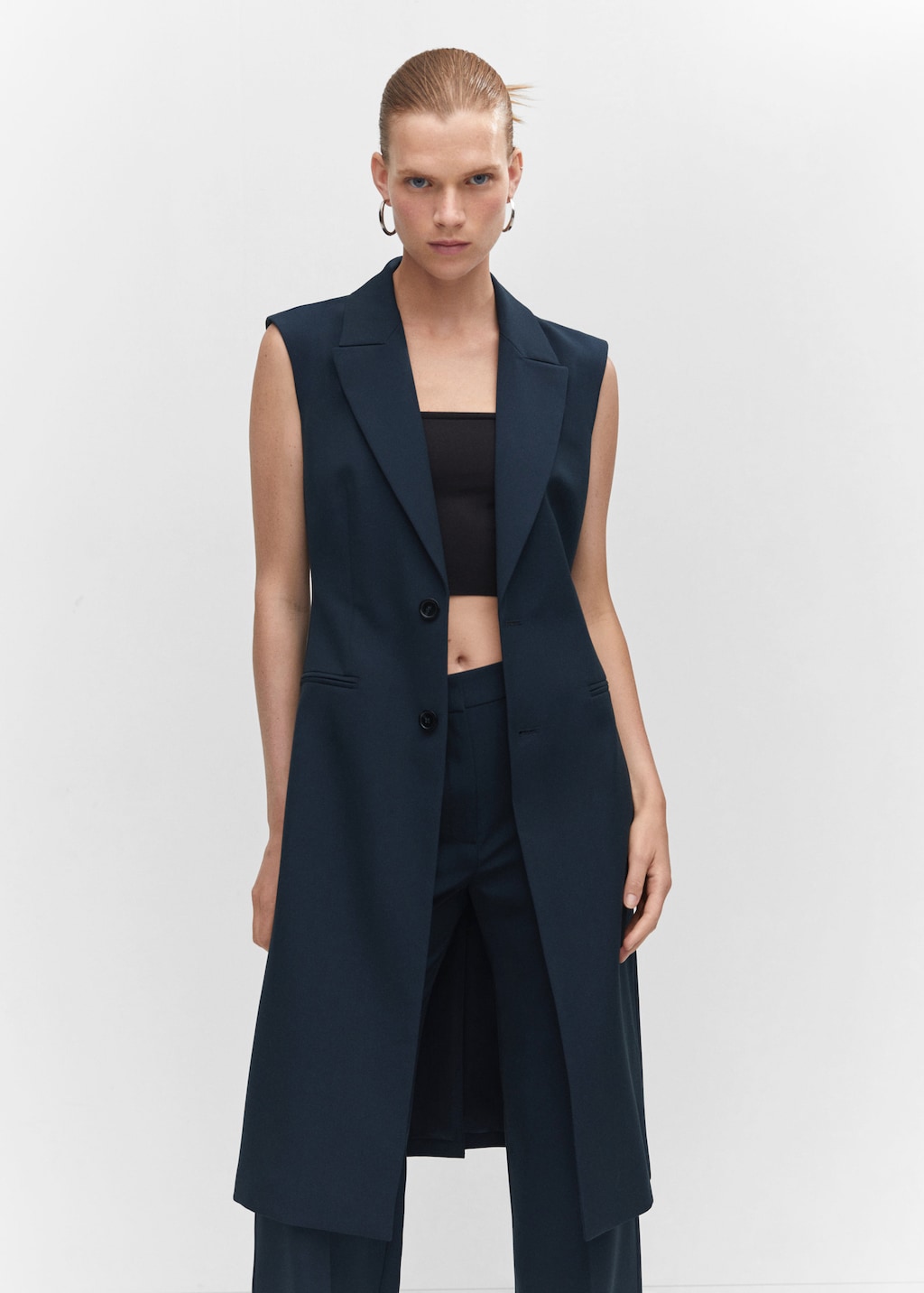 Gilet long femme mango hotsell