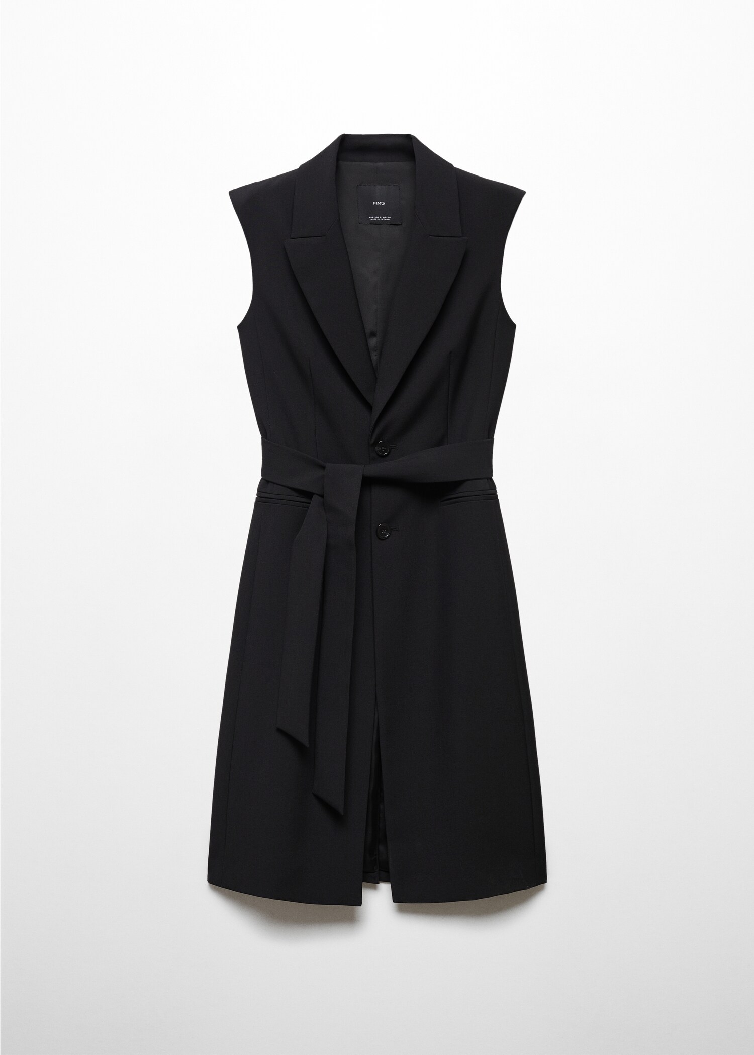Gilet long nœud - Article sans modèle