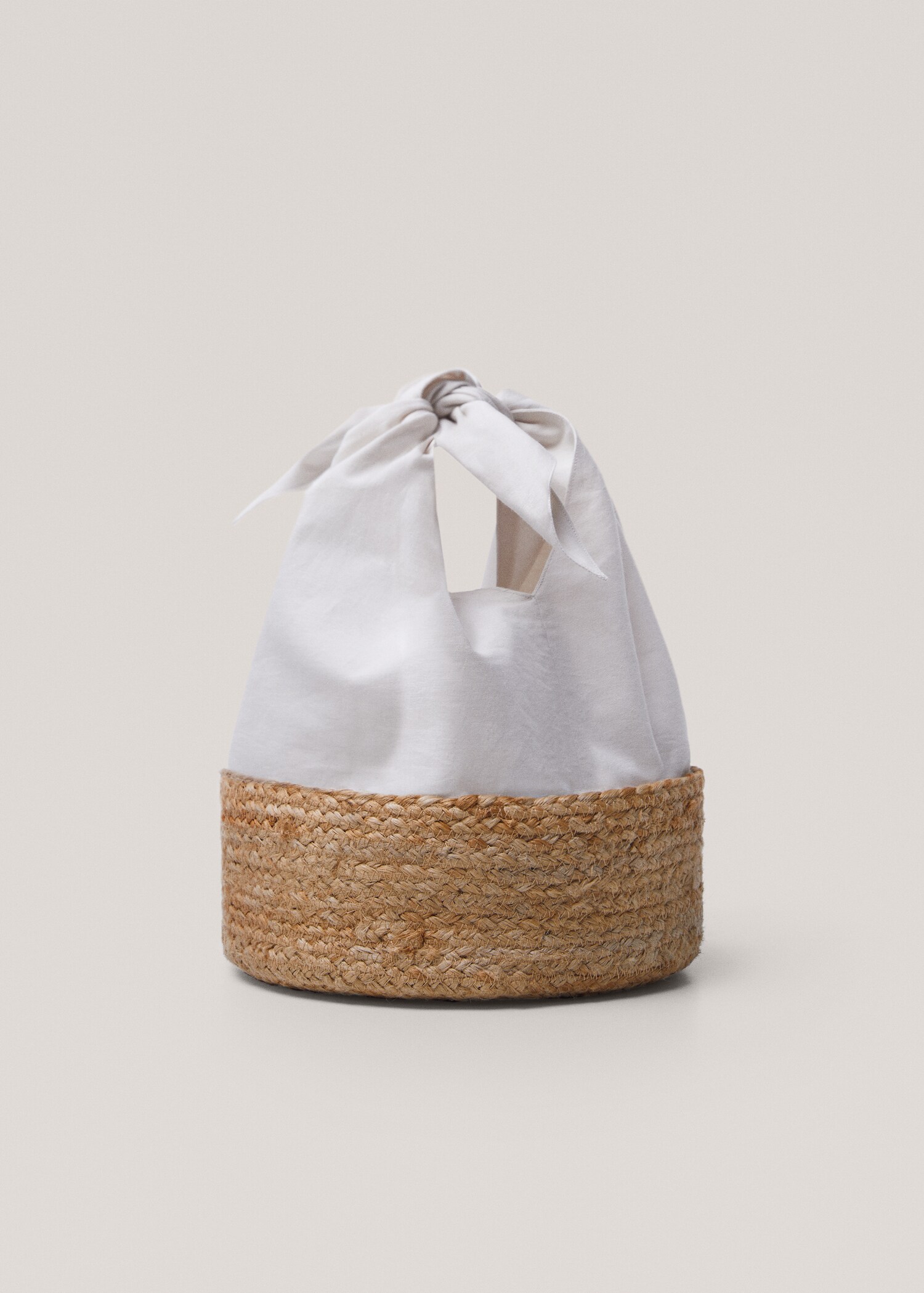 Cesta yute asa 25x10cm - Artículo sin modelo