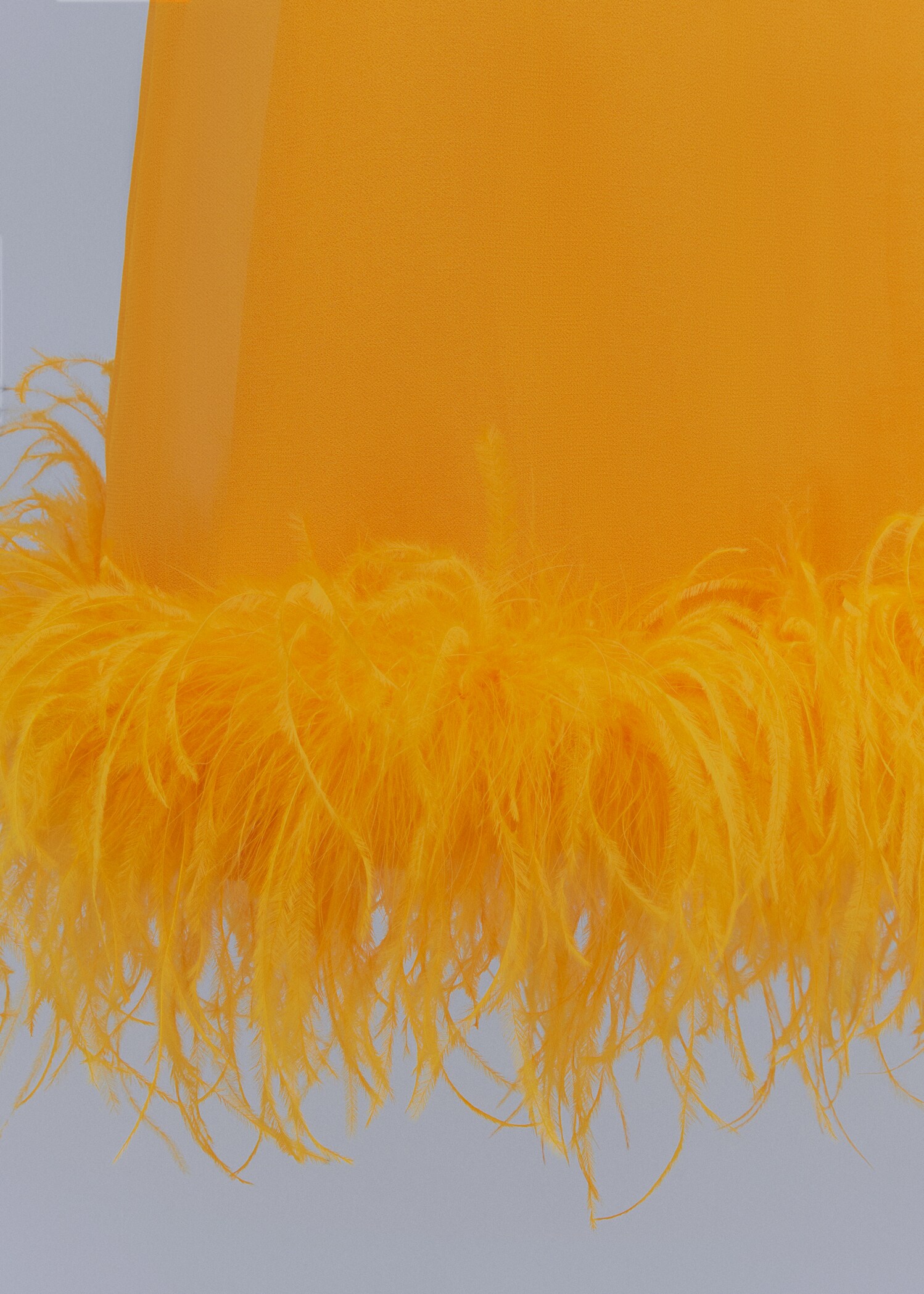 Vestido semitransparente plumas - Detalle del artículo 8