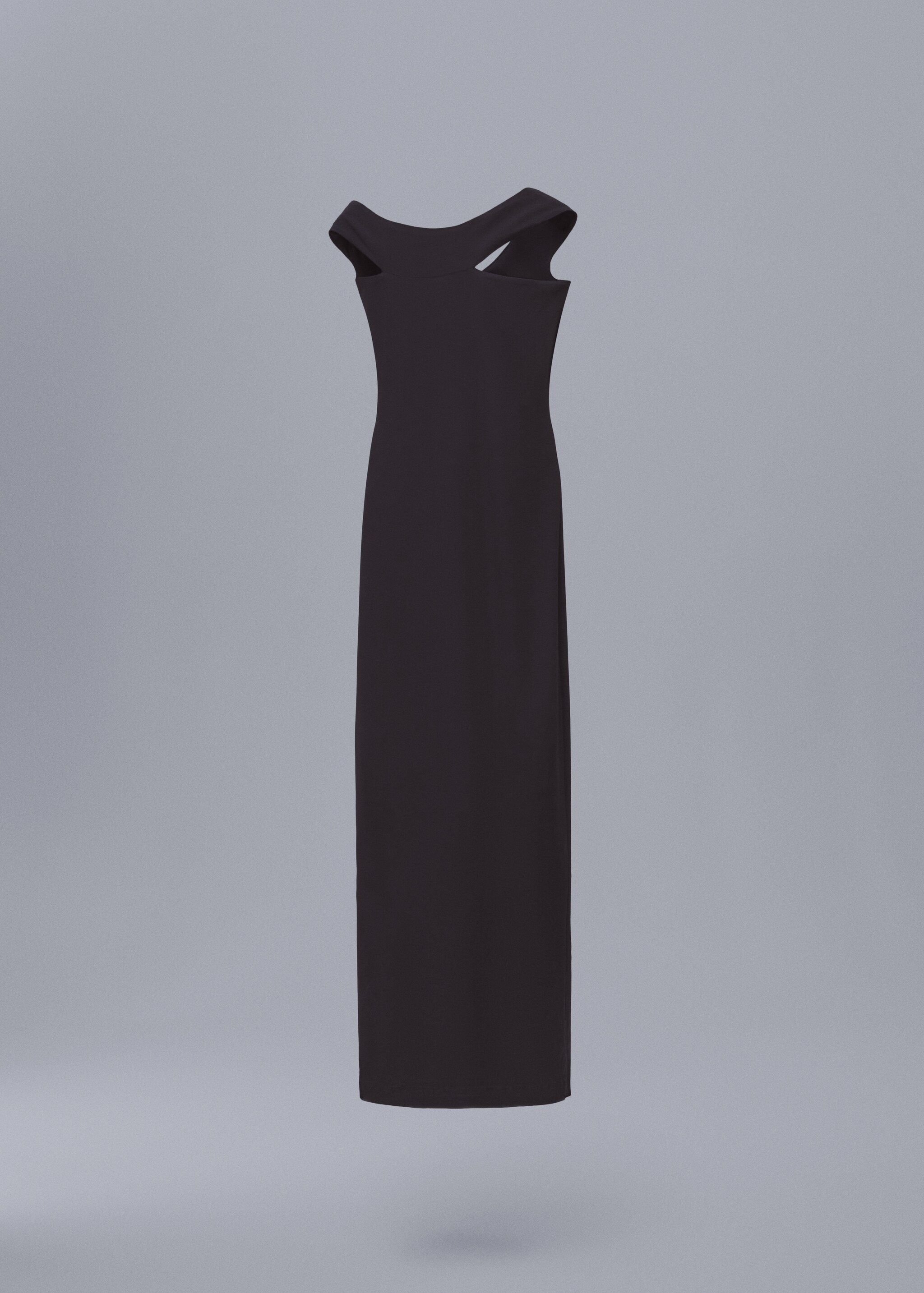 Kleid mit asymmetrischem Ausschnitt - Artikel ohne Model