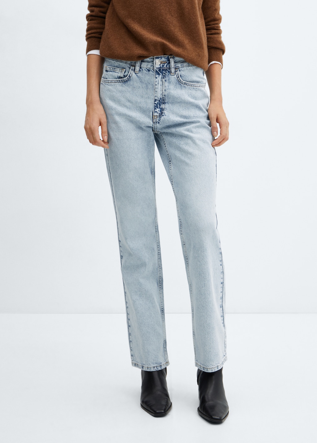Mango ladies jeans discount