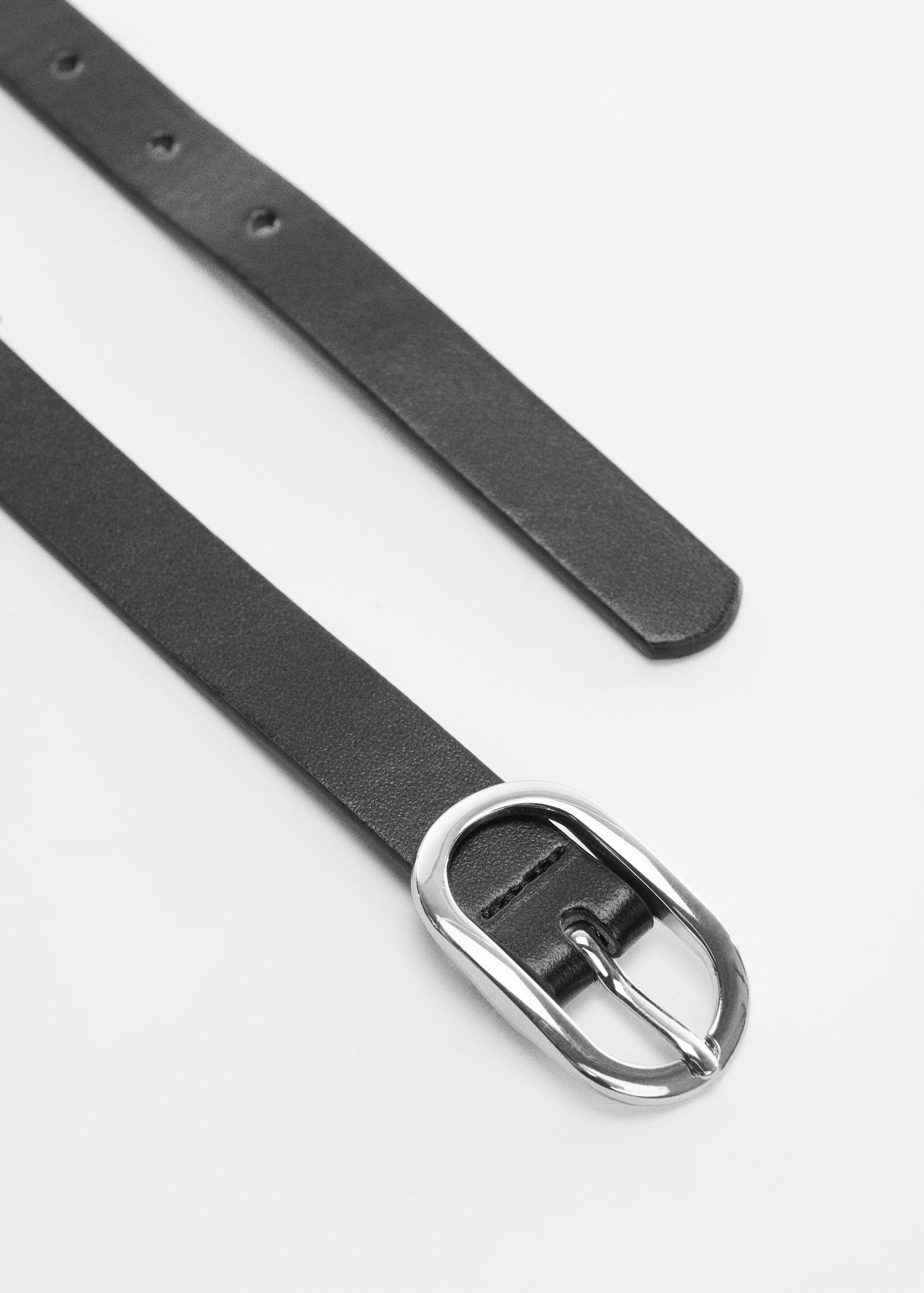 Oval buckle belt - Details of the article 2