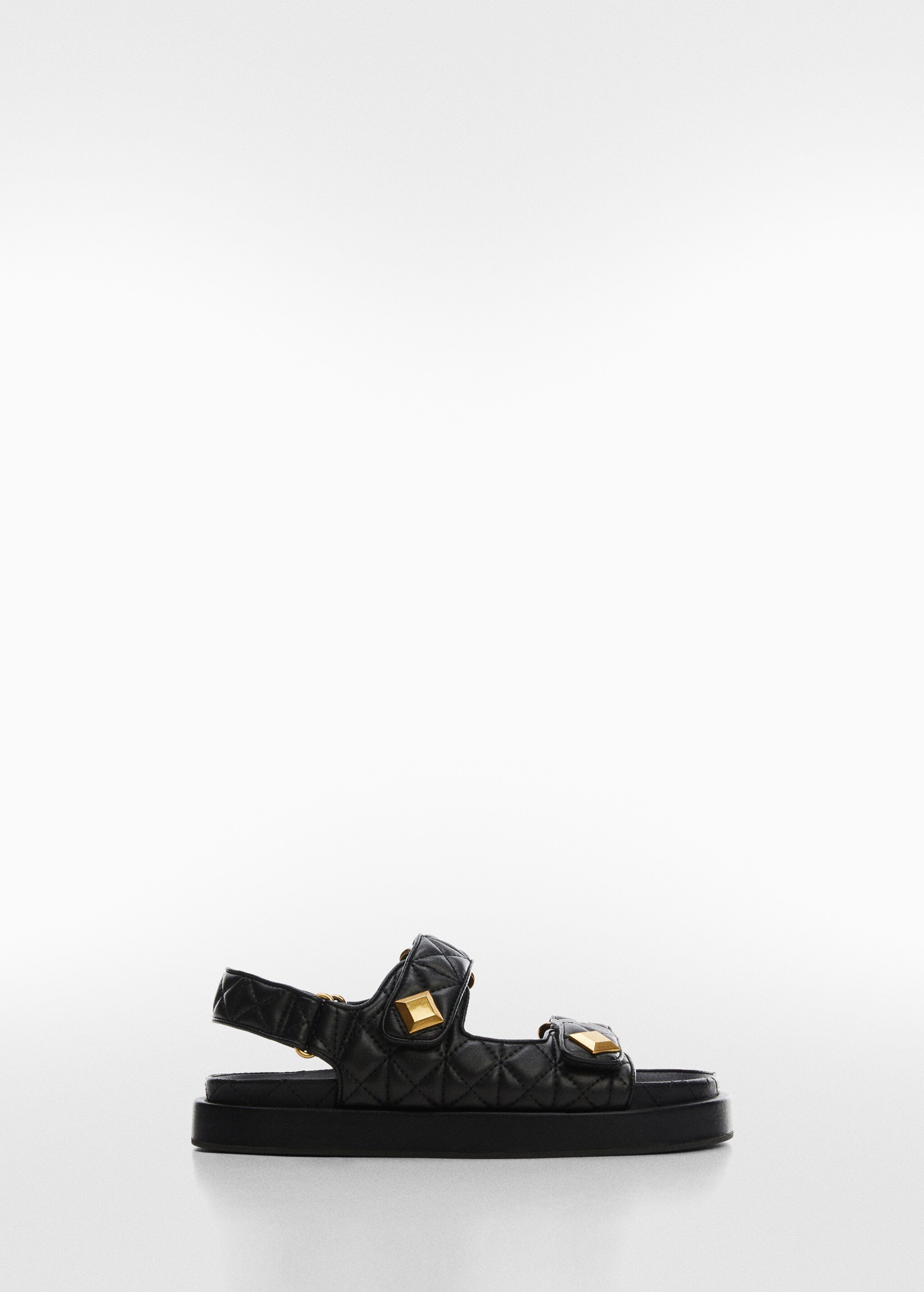 Sandália acolchoada de velcro - Artigo sem modelo