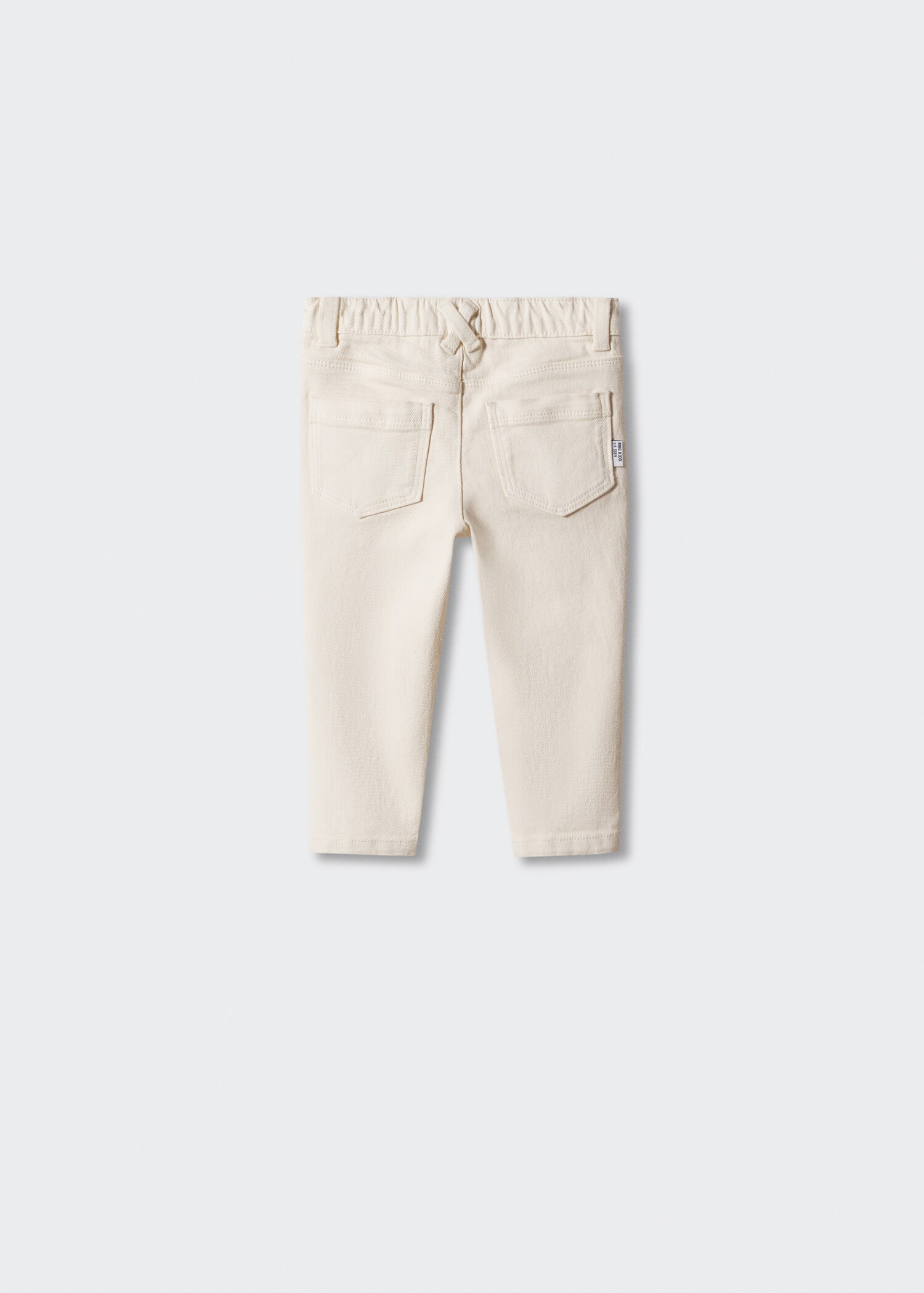 Pantalon élastique coton - Verso de l’article