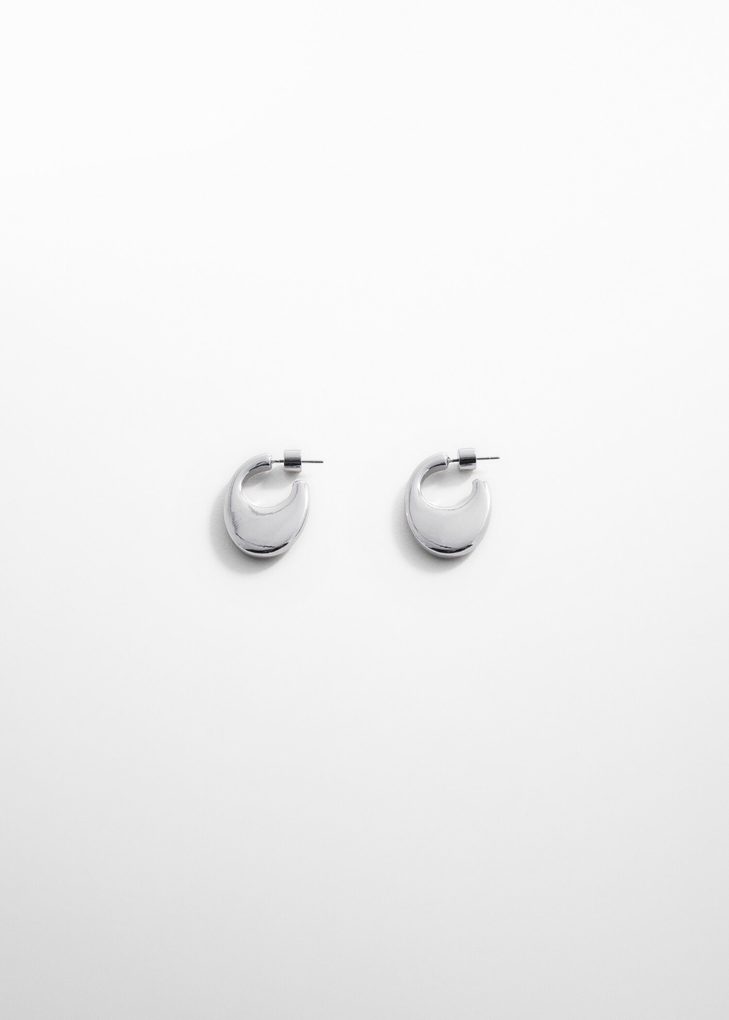 Pendientes aro ovalado - Artículo sin modelo