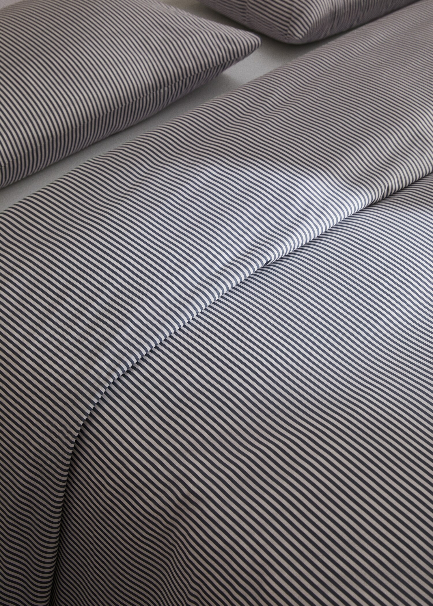 Housse de couette rayures bicolores Lit 180/200 cm - Détail de l'article 8