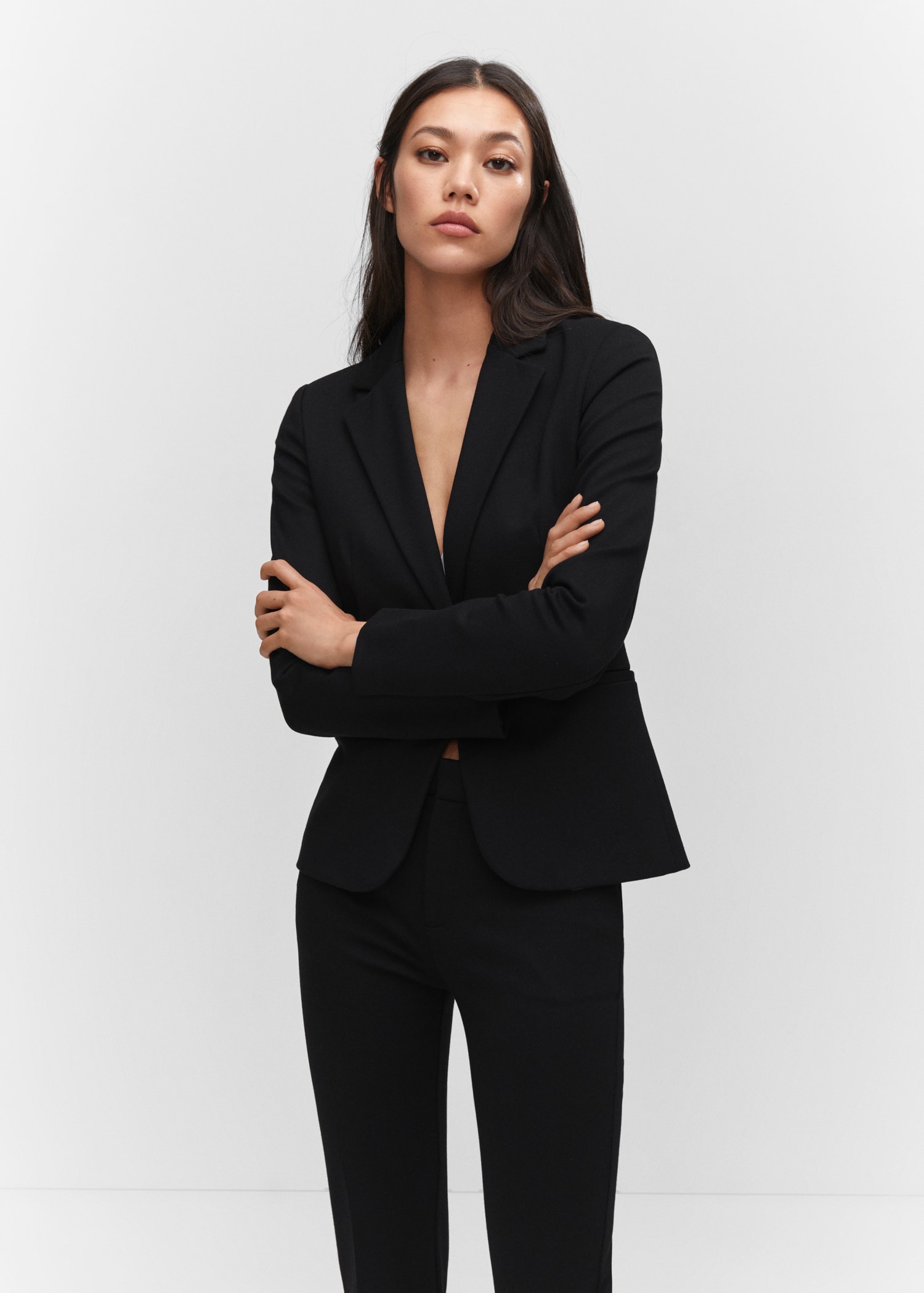 Black Blazer Structured Blazer Womens River Island Structured