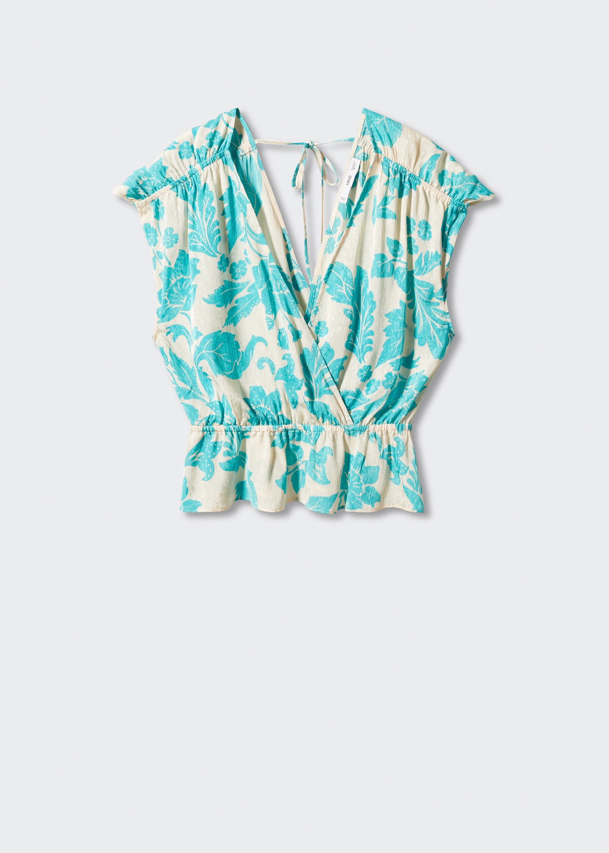Wrap floral blouse - Articol fără model