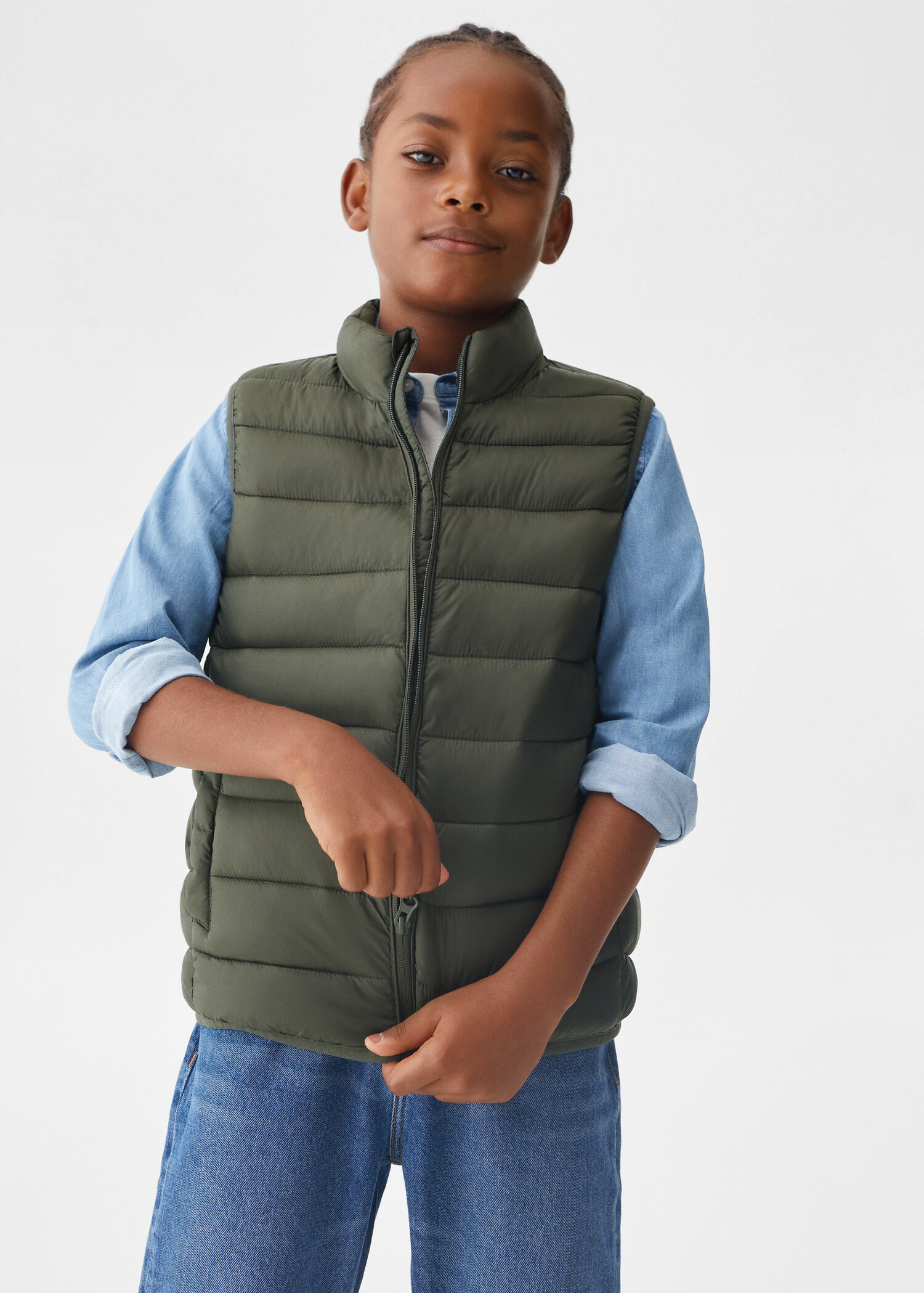 Quilted gilet - Medium plane