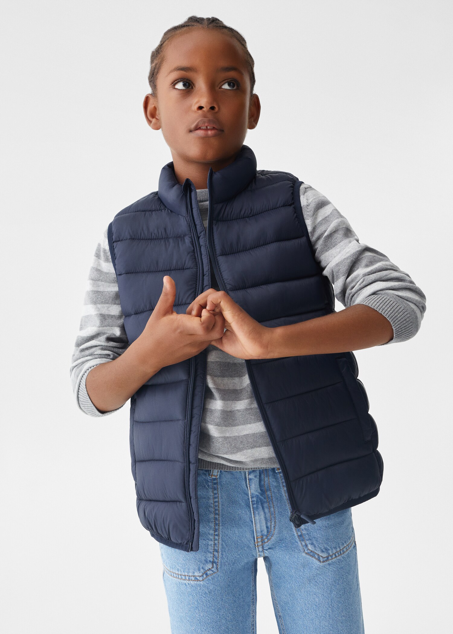 Quilted gilet - Medium plane