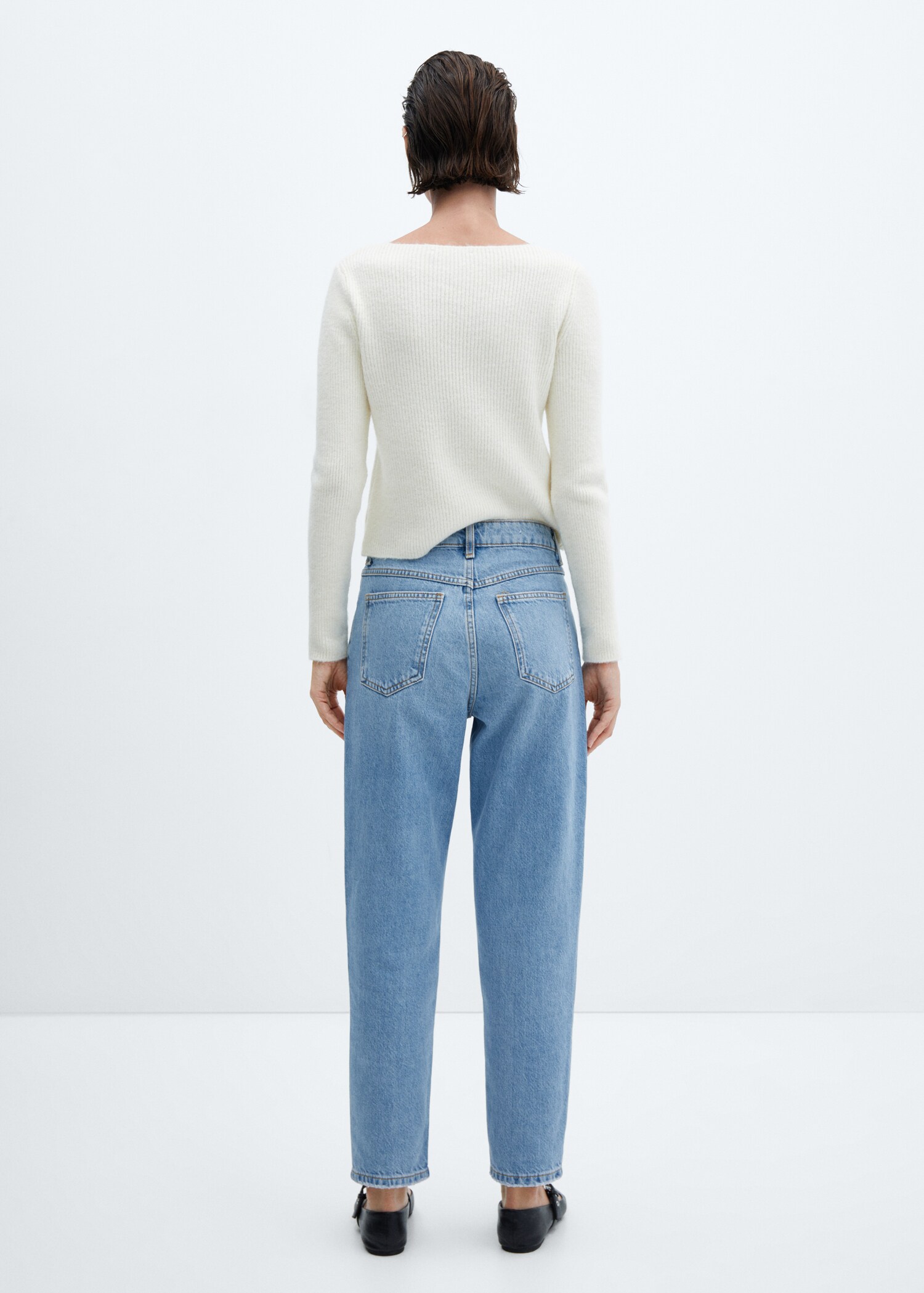 Mom high-waist jeans - Spatele articolului