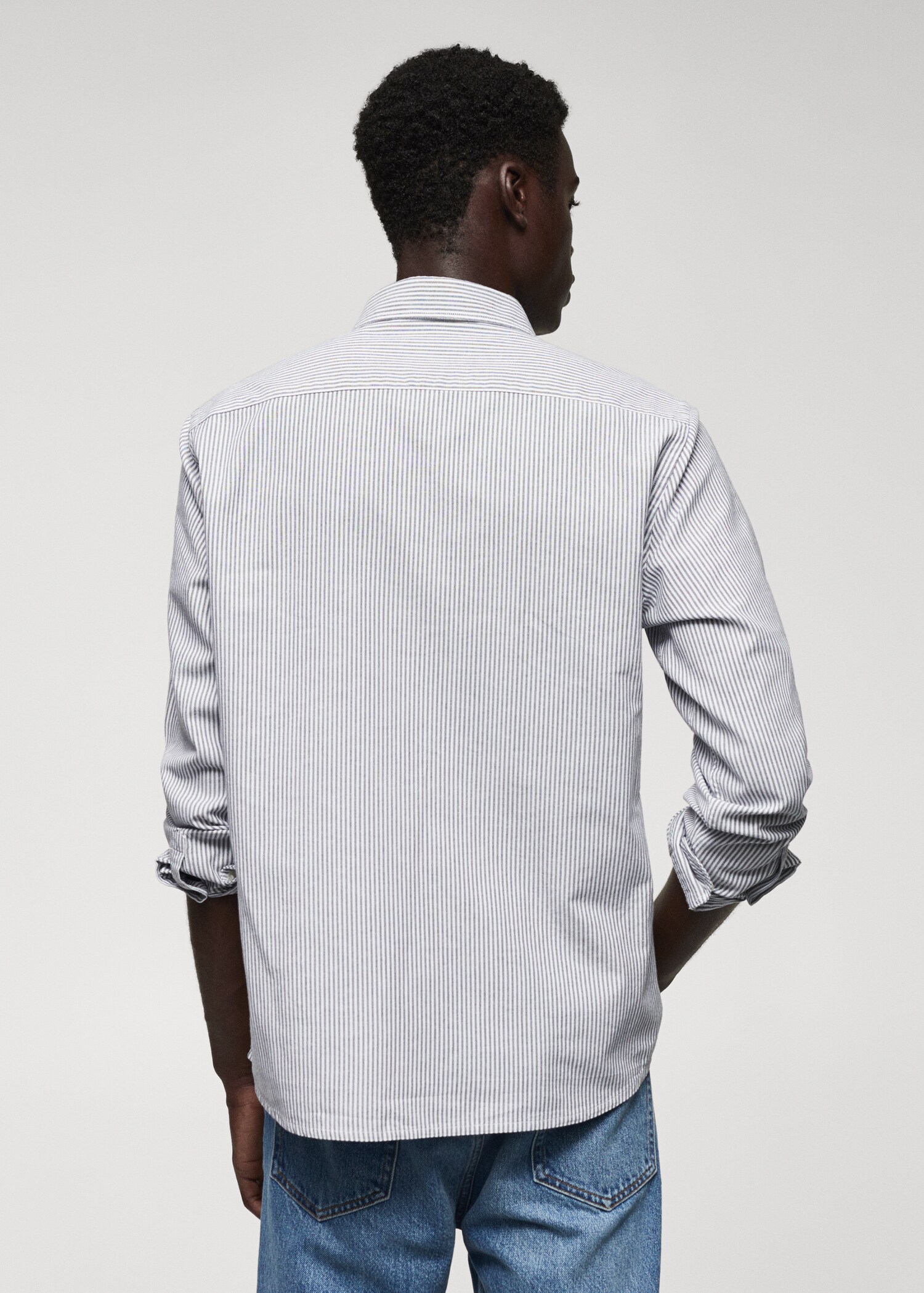 Camisa 100% algodón rayas kodak - Reverso del artículo