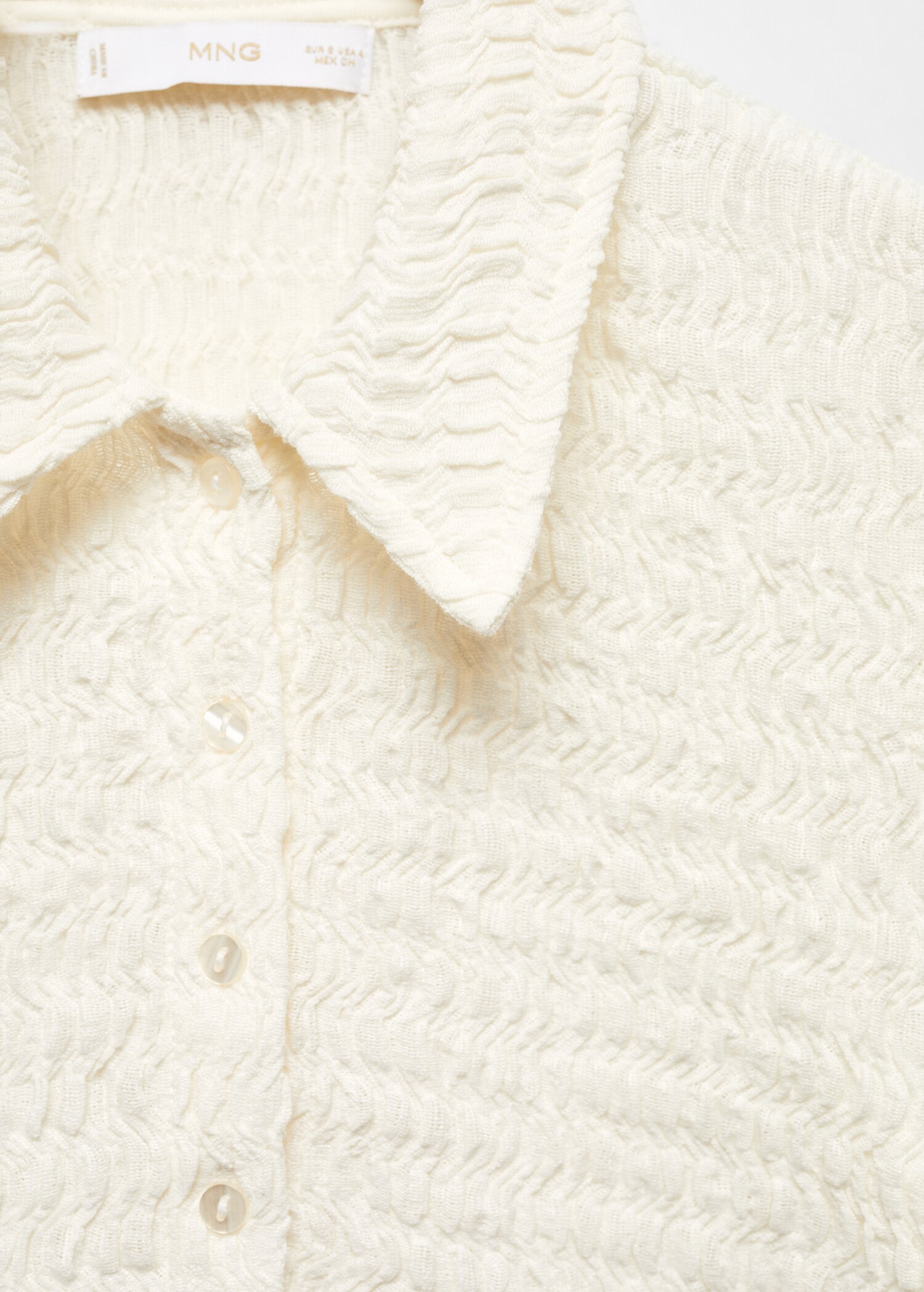Camiseta textura crop - Detalle del artículo 8
